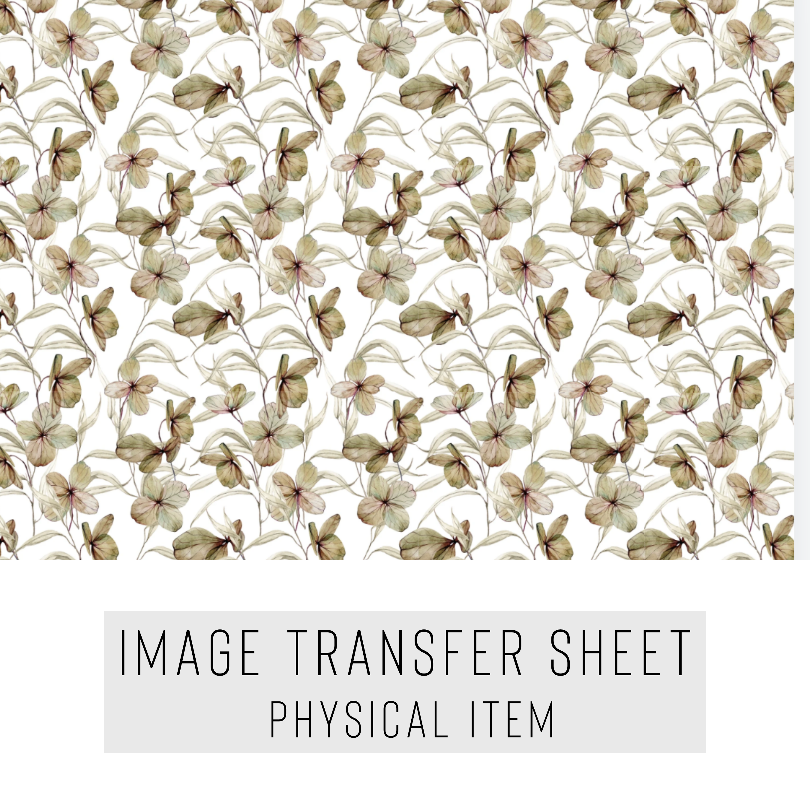 High quality water-soluble transfer paper applied on polymer clay, vibrant detailed pattern