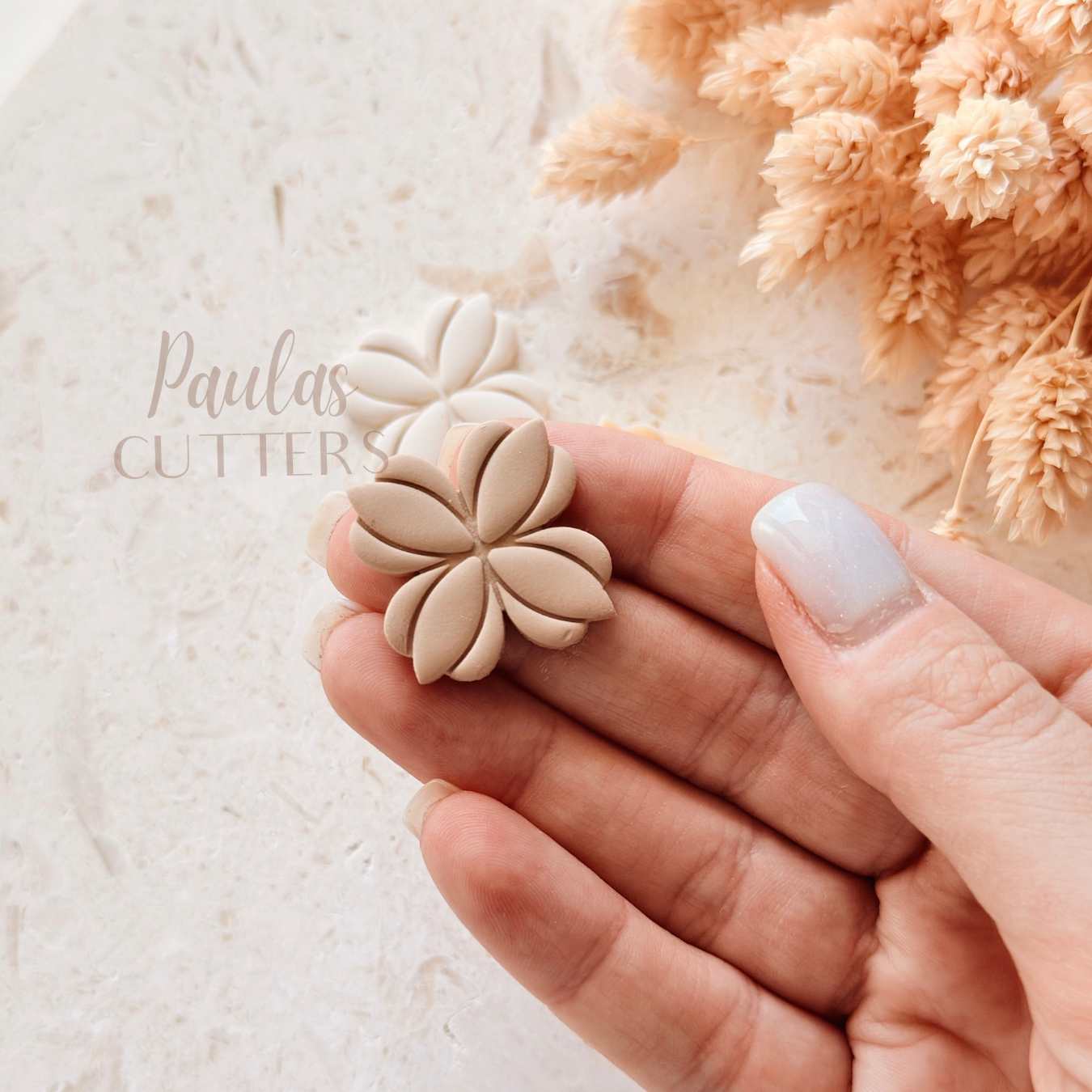 Polymer Clay Cutter, Simple Flower Shape, Minimal Floral Earring Cutter Tool, Clay Cutter for Jewelry, A-28