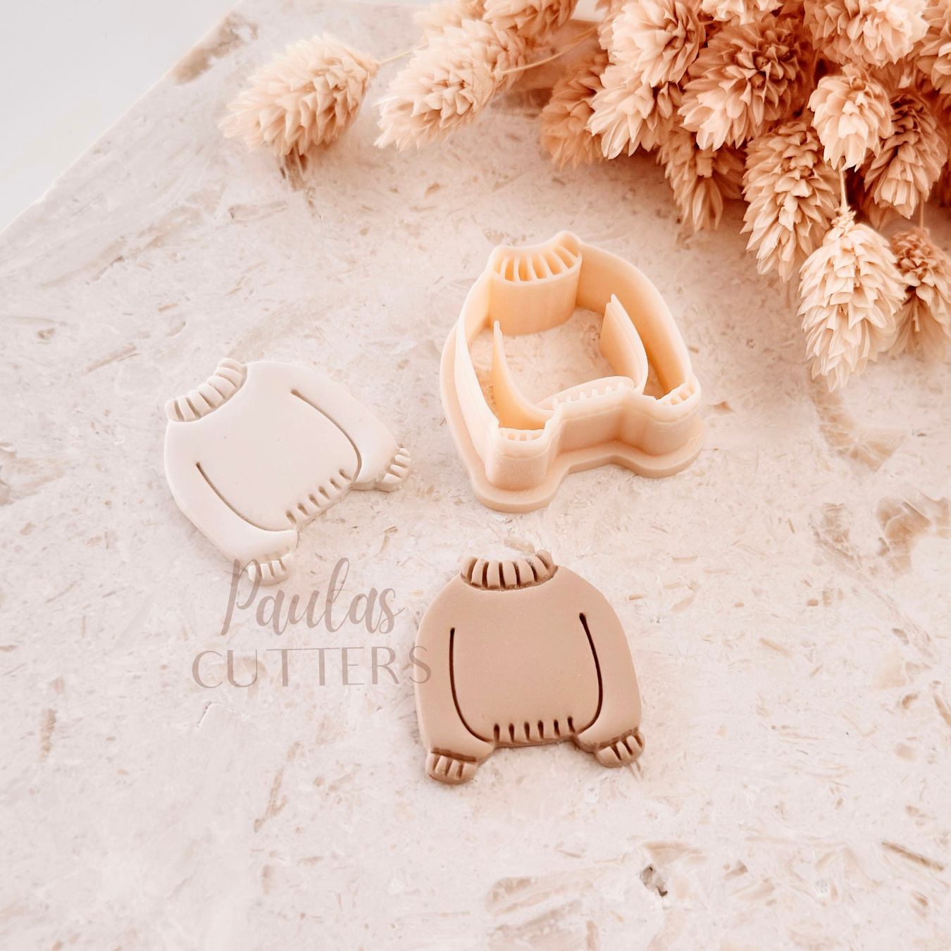 Polymer Clay Cutter, Sweater Shape, Winter Earring Cutter Tool, Clay Cutter for Jewelry Making, D-10