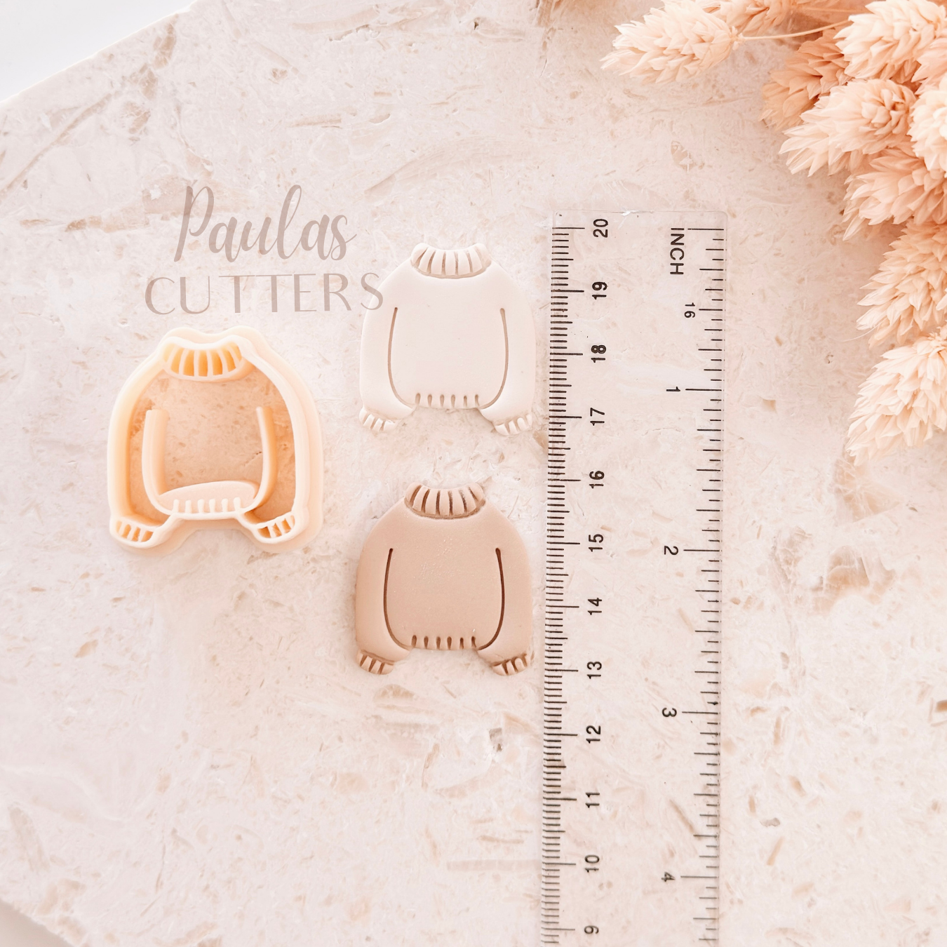 Polymer Clay Cutter, Sweater Shape, Winter Earring Cutter Tool, Clay Cutter for Jewelry Making, D-10