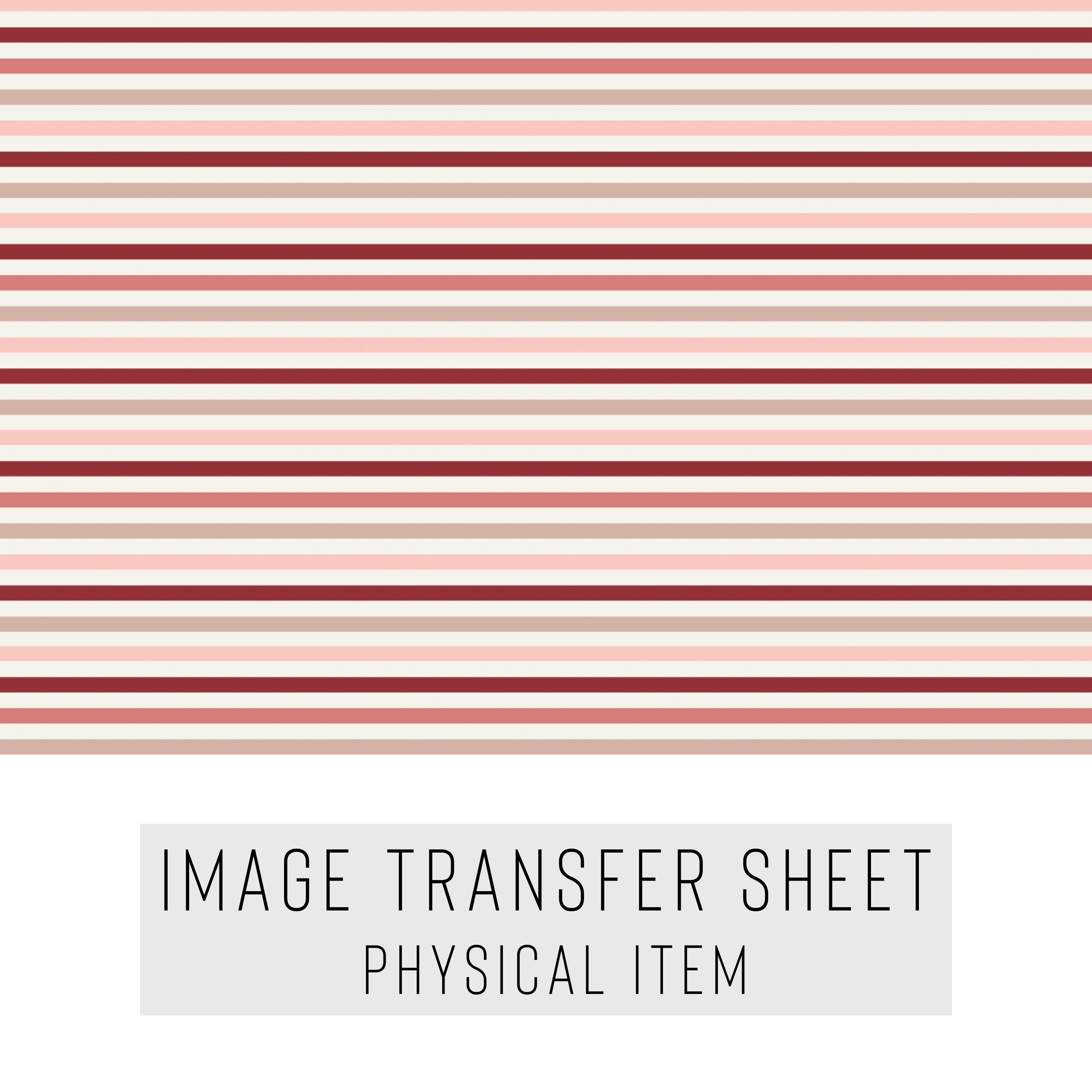 High quality water-soluble transfer paper applied on polymer clay, vibrant detailed pattern
