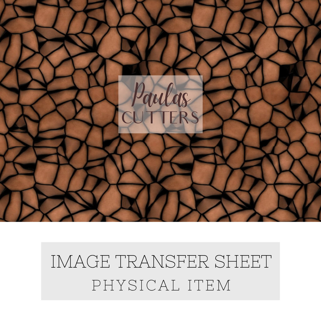 Papier transfert pour pâte polymère – Feuille hydrosoluble TP-455