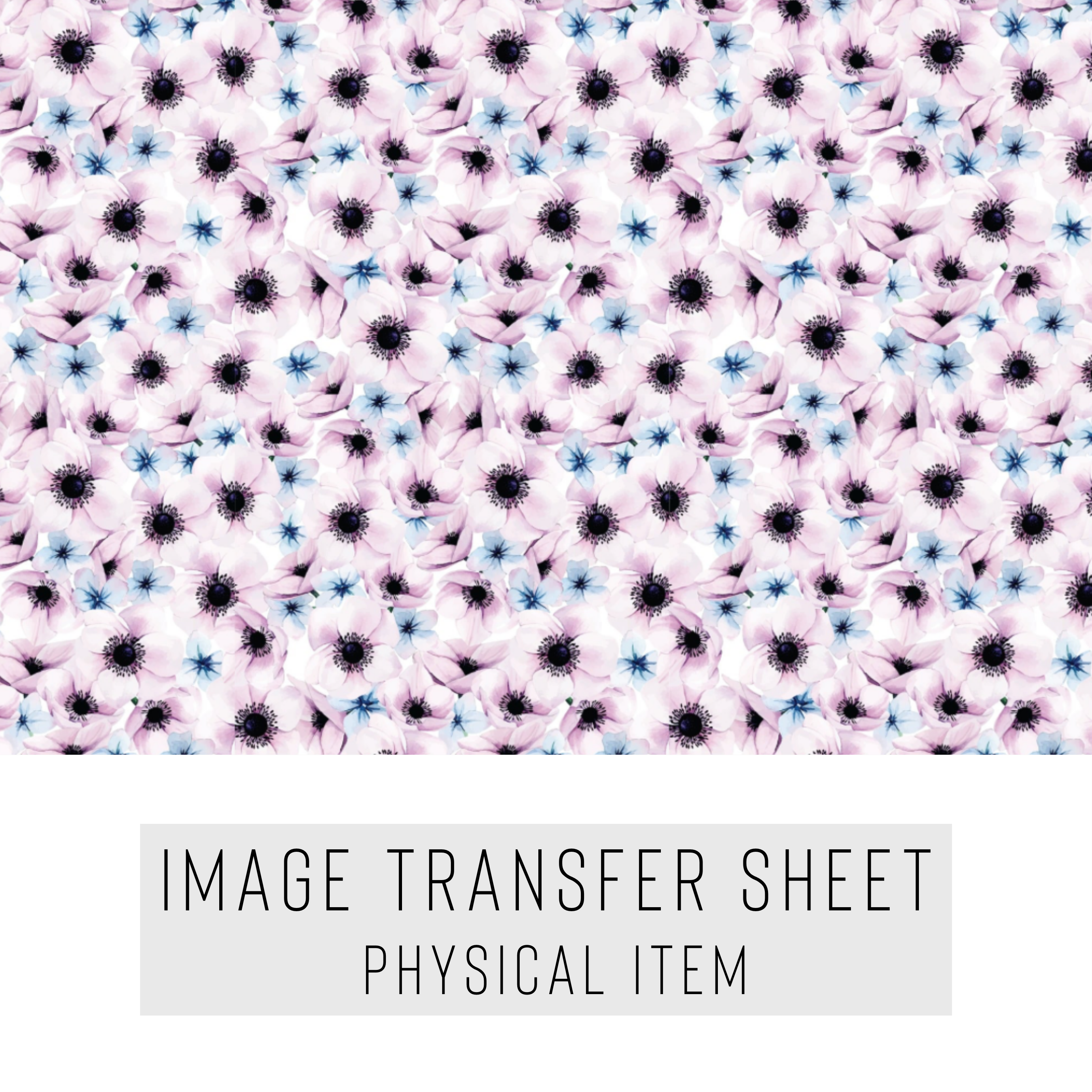 High quality water-soluble transfer paper applied on polymer clay, vibrant detailed pattern