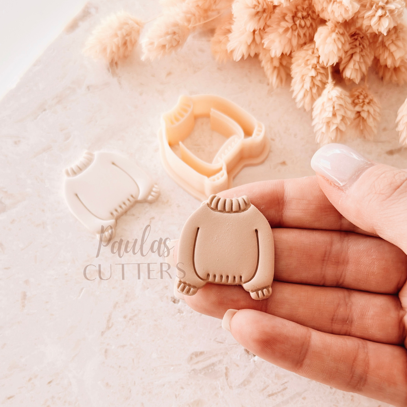 Polymer Clay Cutter, Sweater Shape, Winter Earring Cutter Tool, Clay Cutter for Jewelry Making, D-10