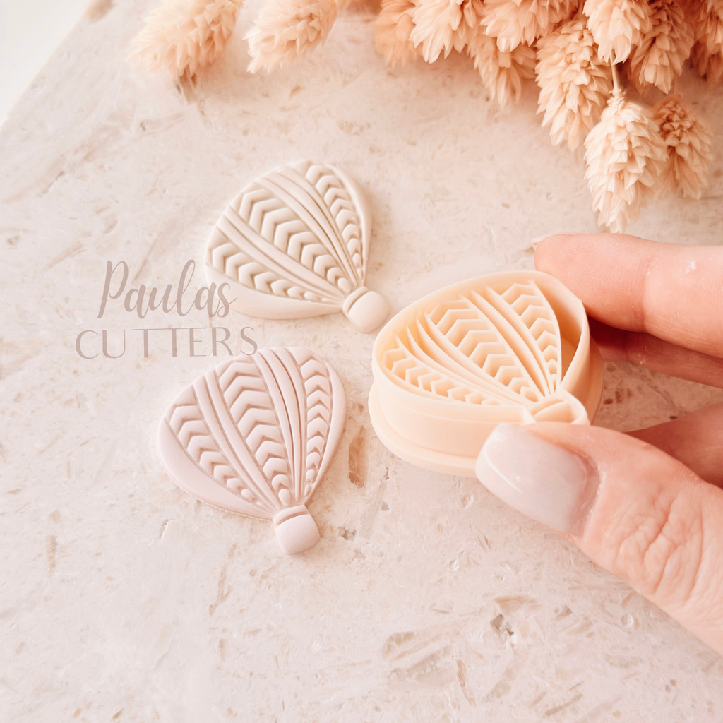 Polymer Clay Cutter, Petal Shapes, Floral Earring Cutter Tool, Clay Cutters for Jewelry Making, D-04