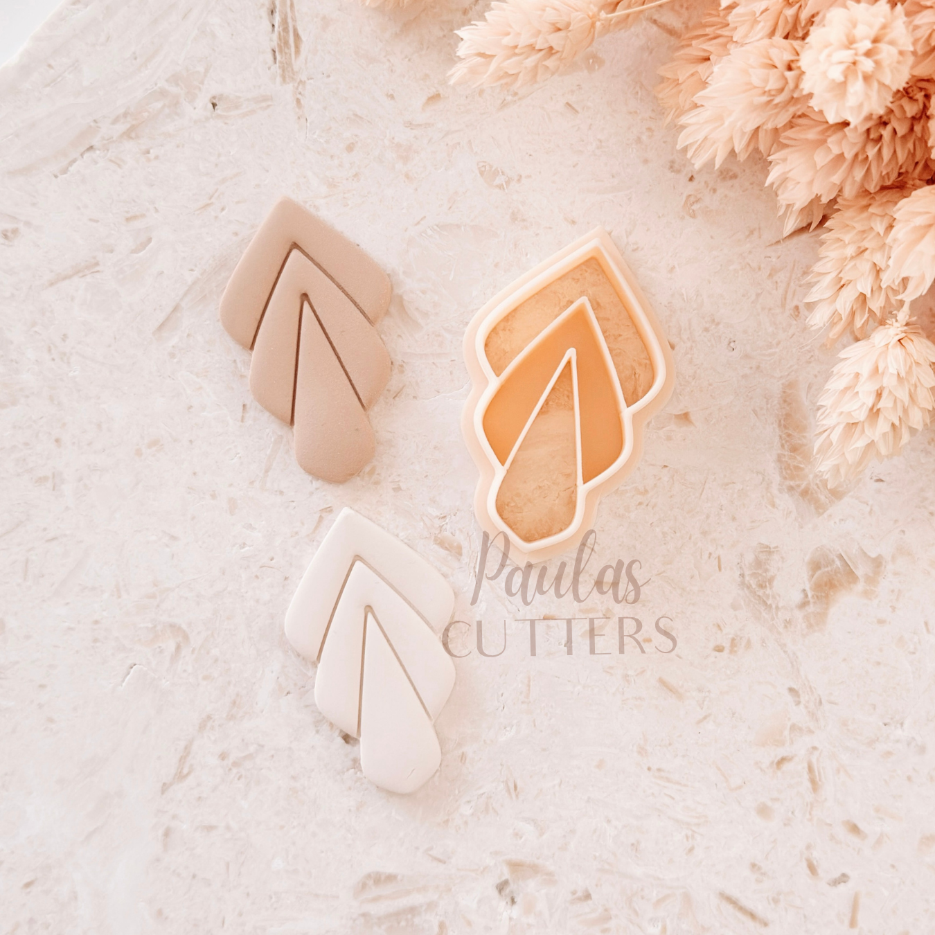 Polymer Clay Cutter, Arch Shapes, Minimal Earring Cutter Tool, Clay Cutters for Jewelry Making, C-01