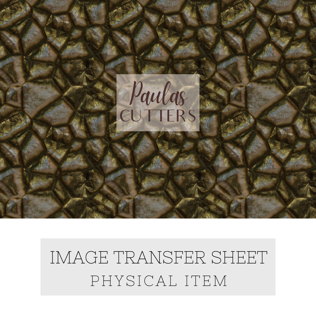 Papier transfert pour pâte polymère – Feuille hydrosoluble TP-455