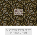 Papier transfert pour pâte polymère – Feuille hydrosoluble TP-455