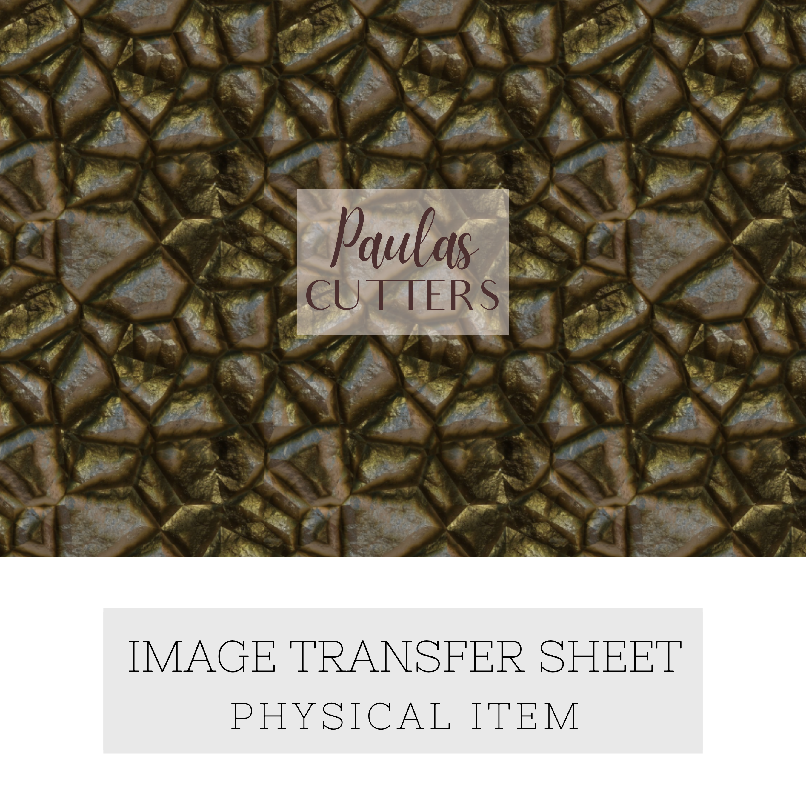 Papier transfert pour pâte polymère – Feuille hydrosoluble TP-455
