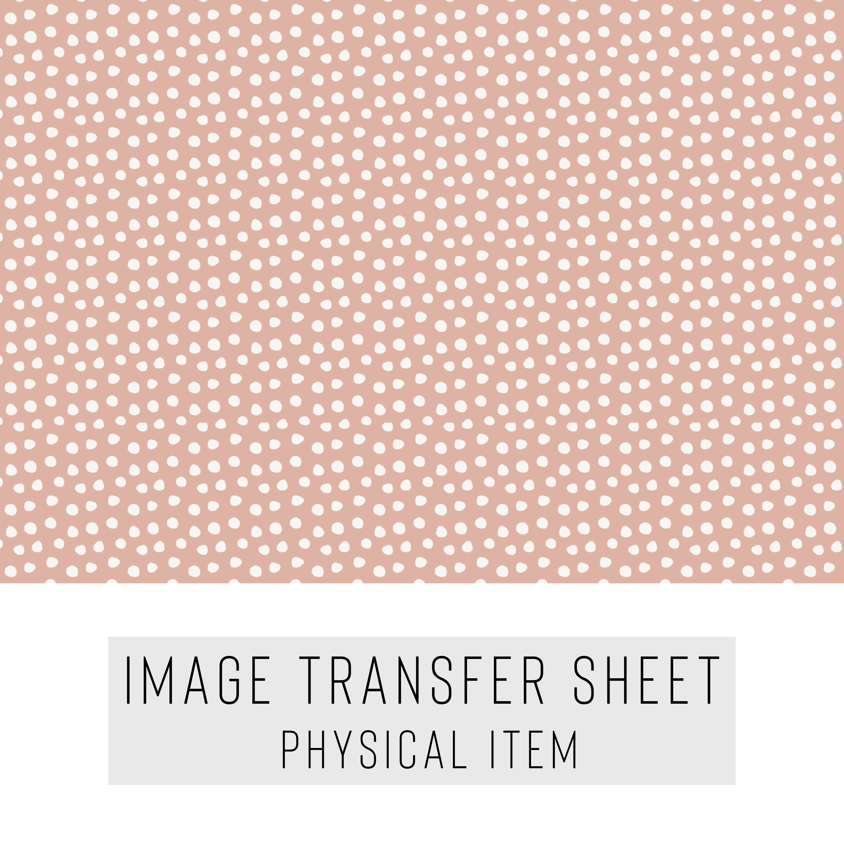 High quality water-soluble transfer paper applied on polymer clay, vibrant detailed pattern