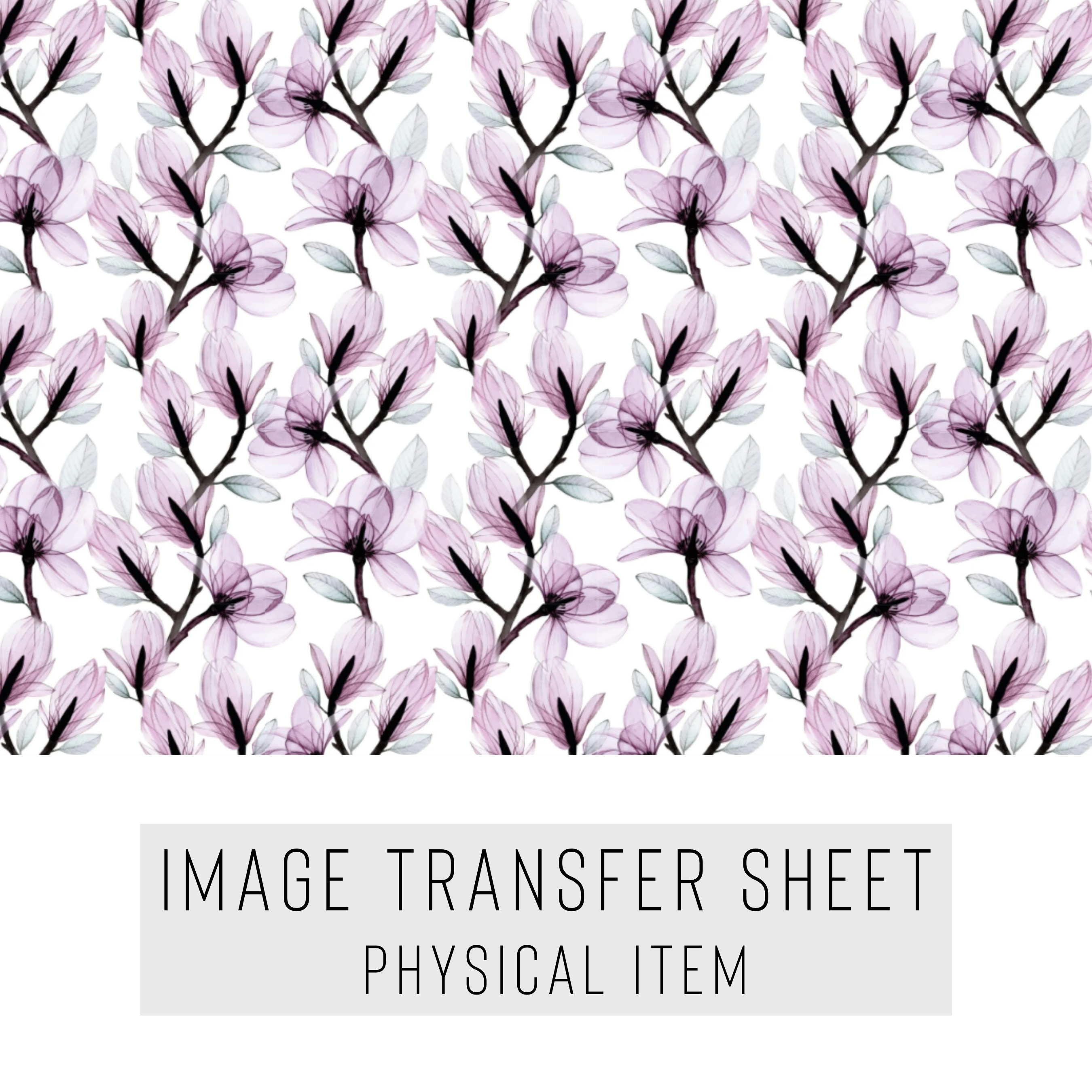 High quality water-soluble transfer paper applied on polymer clay, vibrant detailed pattern
