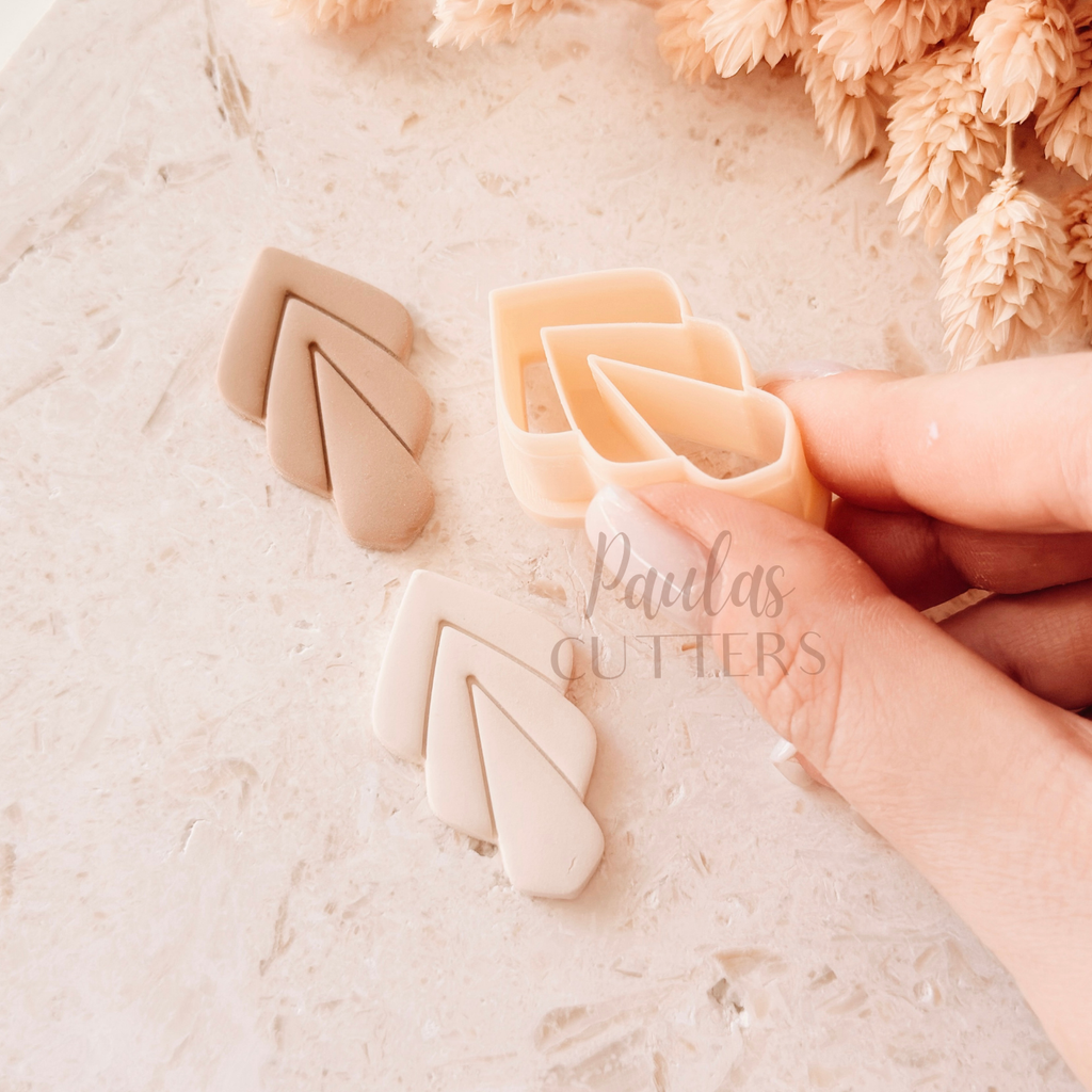 Polymer Clay Cutter, Arch Shapes, Minimal Earring Cutter Tool, Clay Cutters for Jewelry Making, C-01