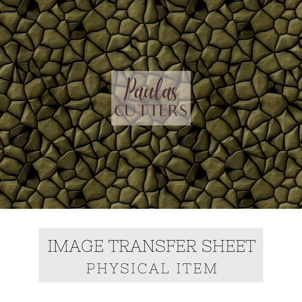 Papier transfert pour pâte polymère – Feuille hydrosoluble TP-455