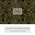 Papier transfert pour pâte polymère – Feuille hydrosoluble TP-455