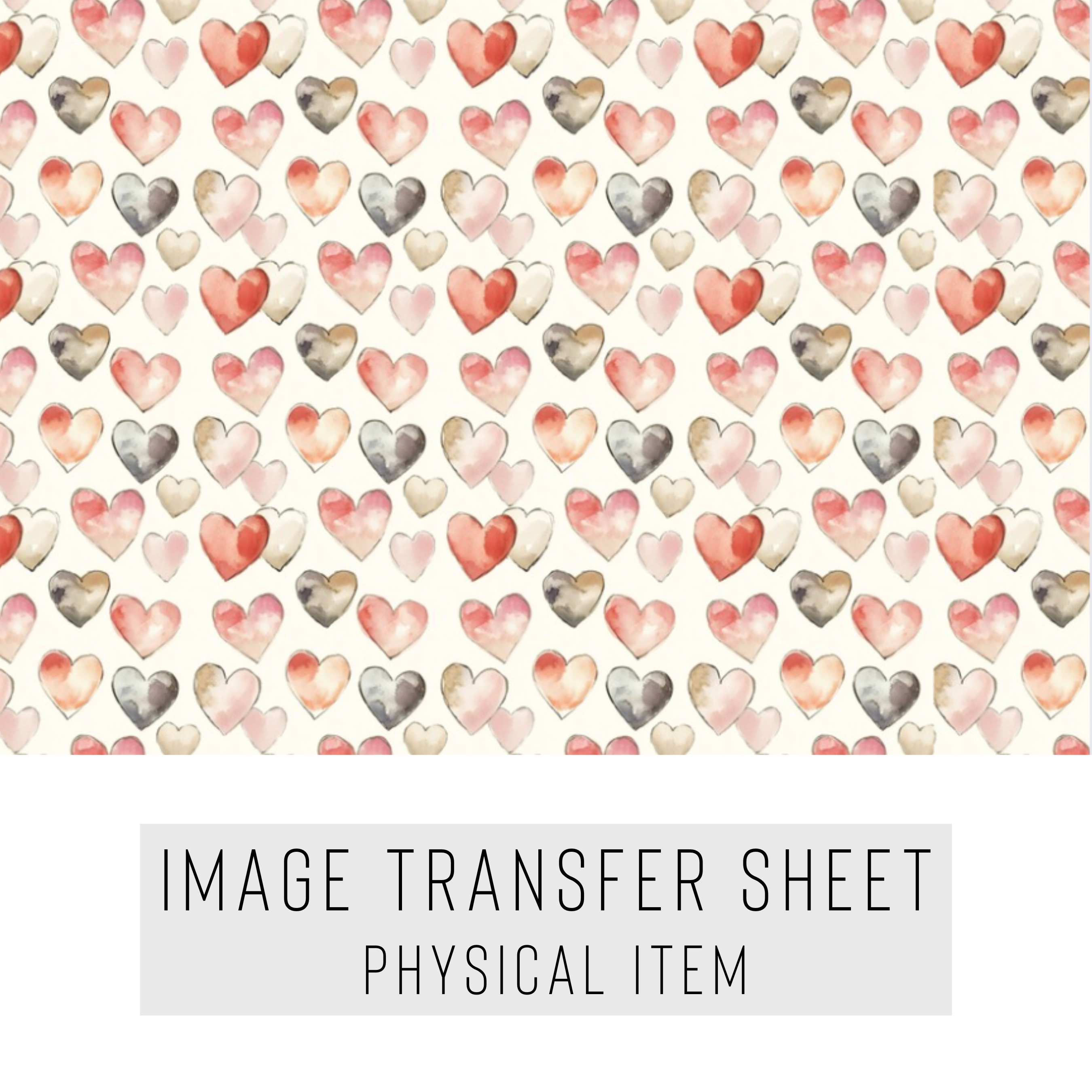 High quality water-soluble transfer paper applied on polymer clay, vibrant detailed pattern