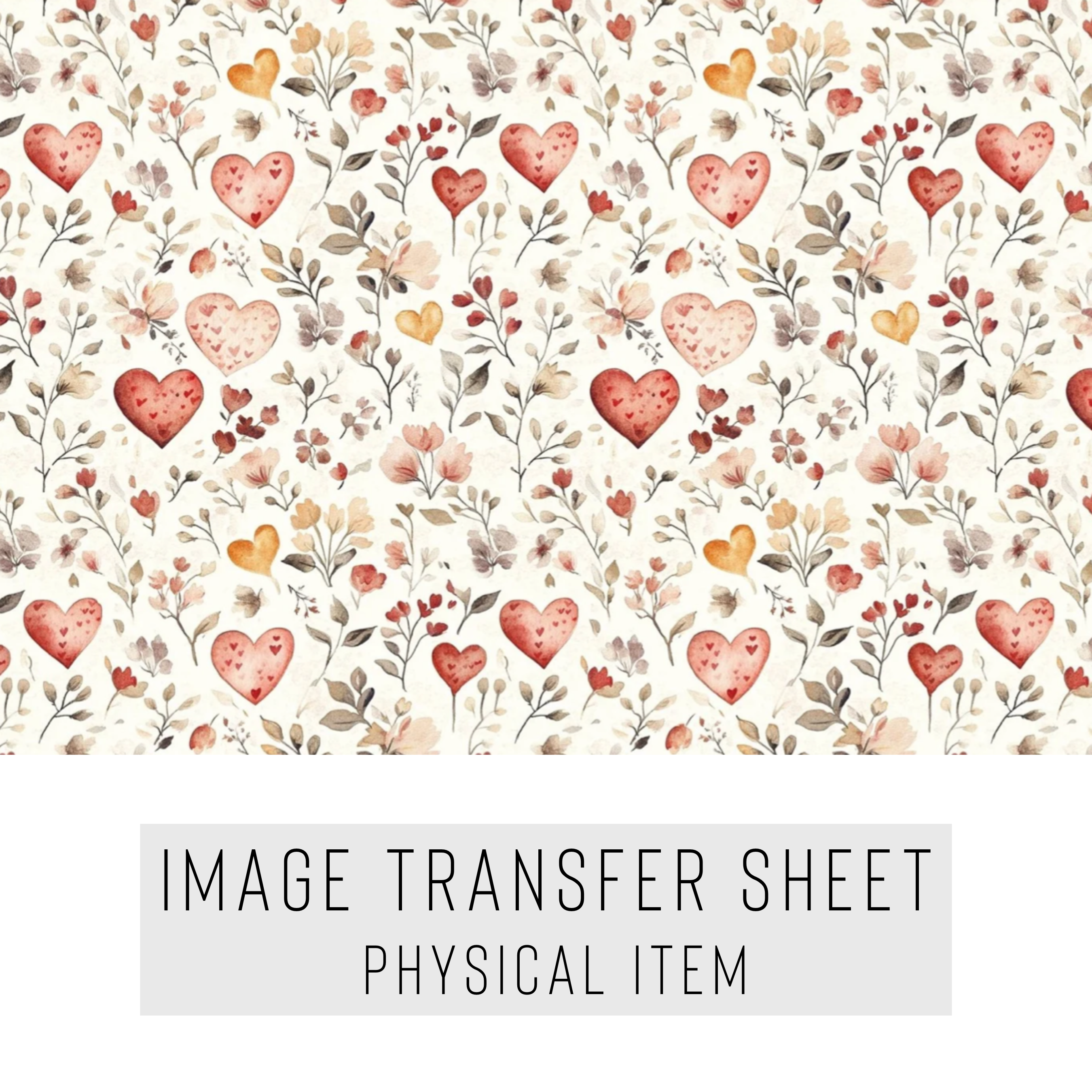 High quality water-soluble transfer paper applied on polymer clay, vibrant detailed pattern