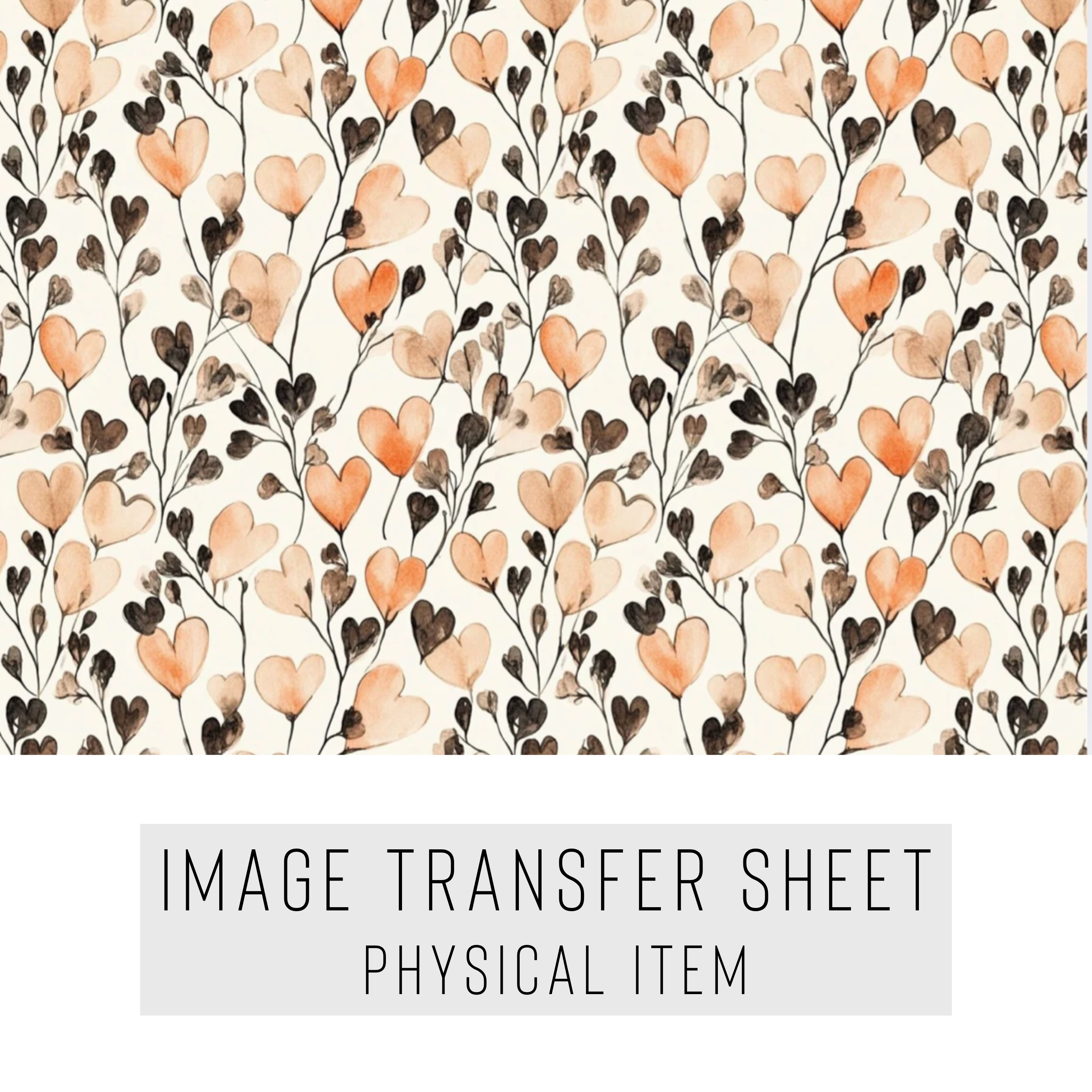 High quality water-soluble transfer paper applied on polymer clay, vibrant detailed pattern