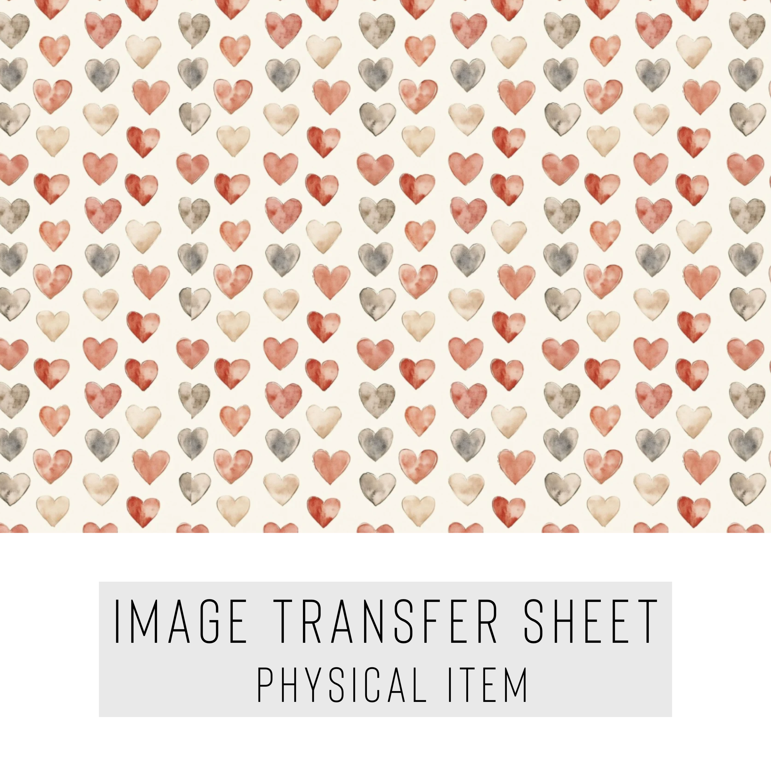 High quality water-soluble transfer paper applied on polymer clay, vibrant detailed pattern