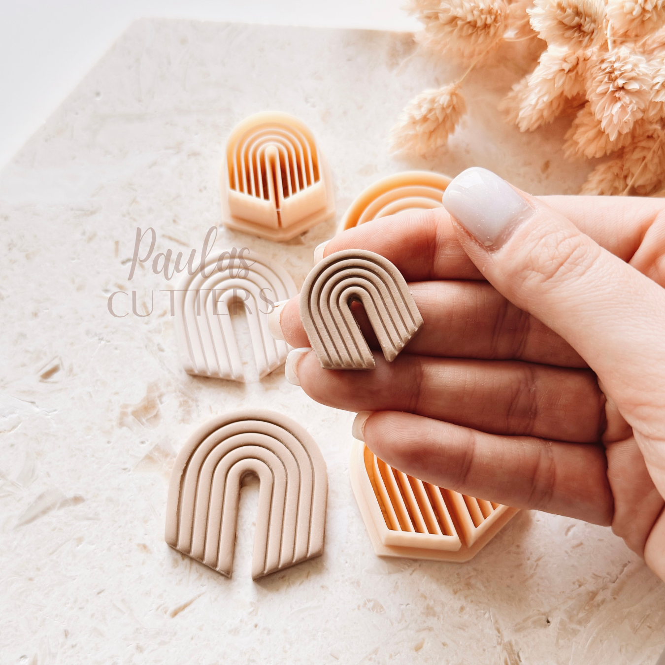 Polymer Clay Cutter, Arch Shapes, Earring Cutter Tool, Clay Cutters for Jewelry Making, F-25