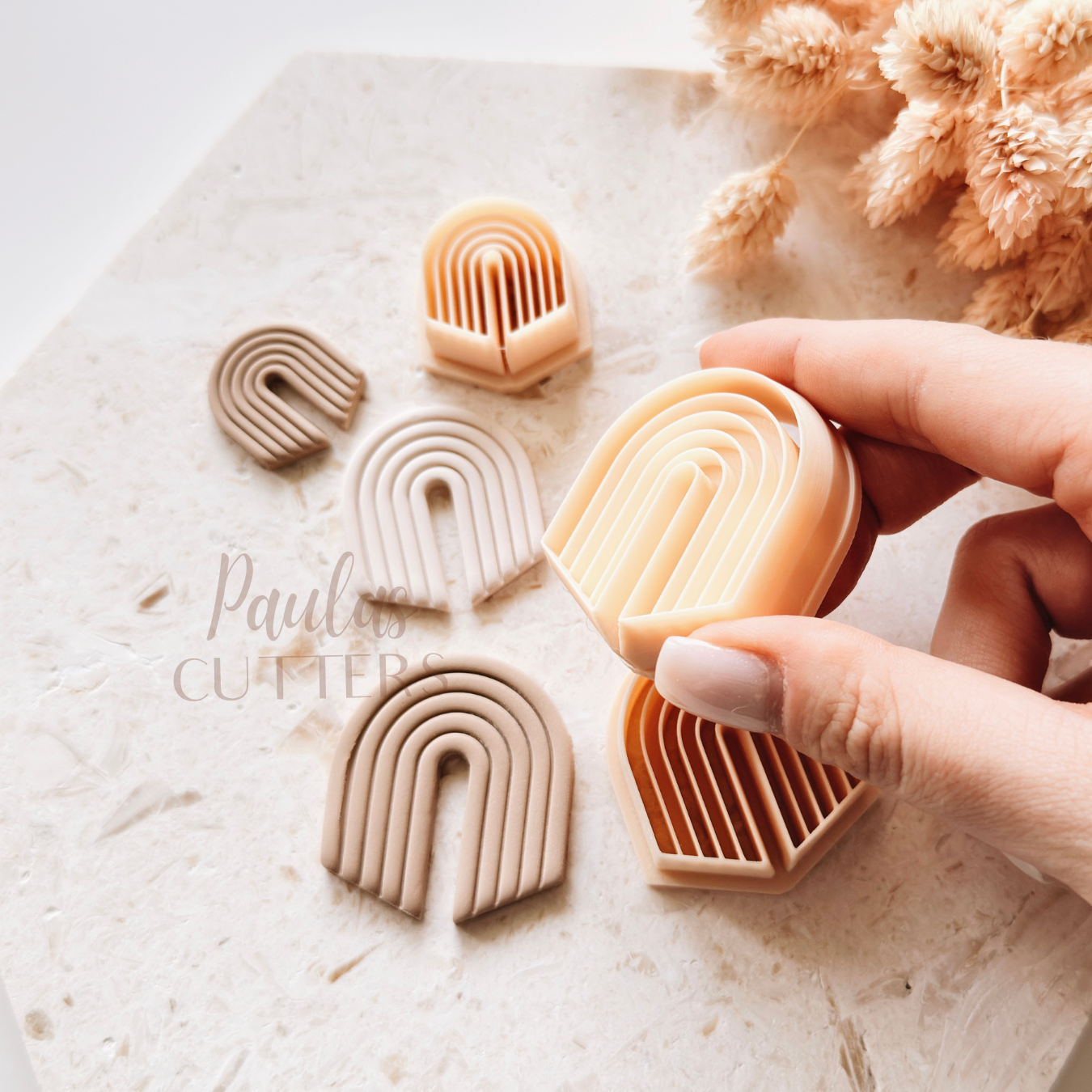 Polymer Clay Cutter, Arch Shapes, Earring Cutter Tool, Clay Cutters for Jewelry Making, F-25