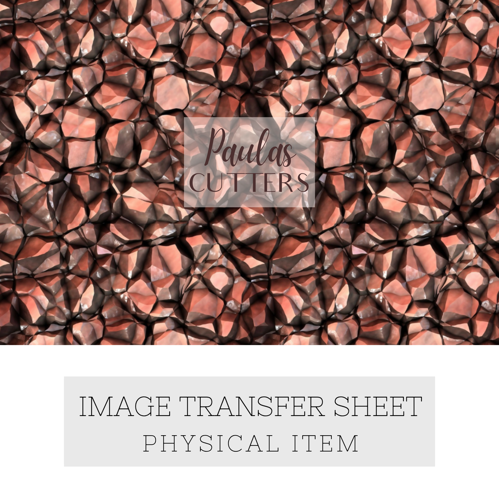 Papier transfert pour pâte polymère – Feuille hydrosoluble TP-455