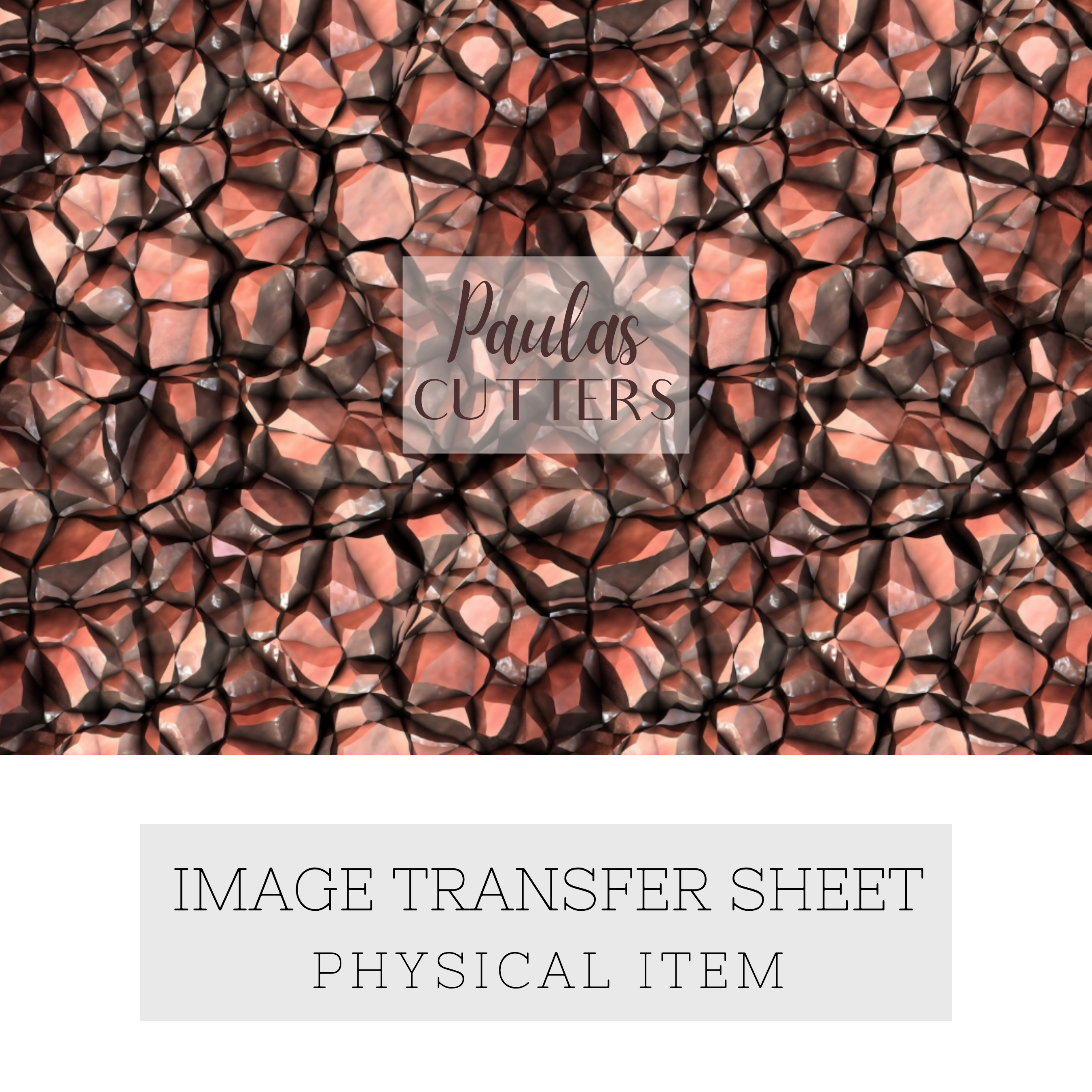 Papier transfert pour pâte polymère – Feuille hydrosoluble TP-455
