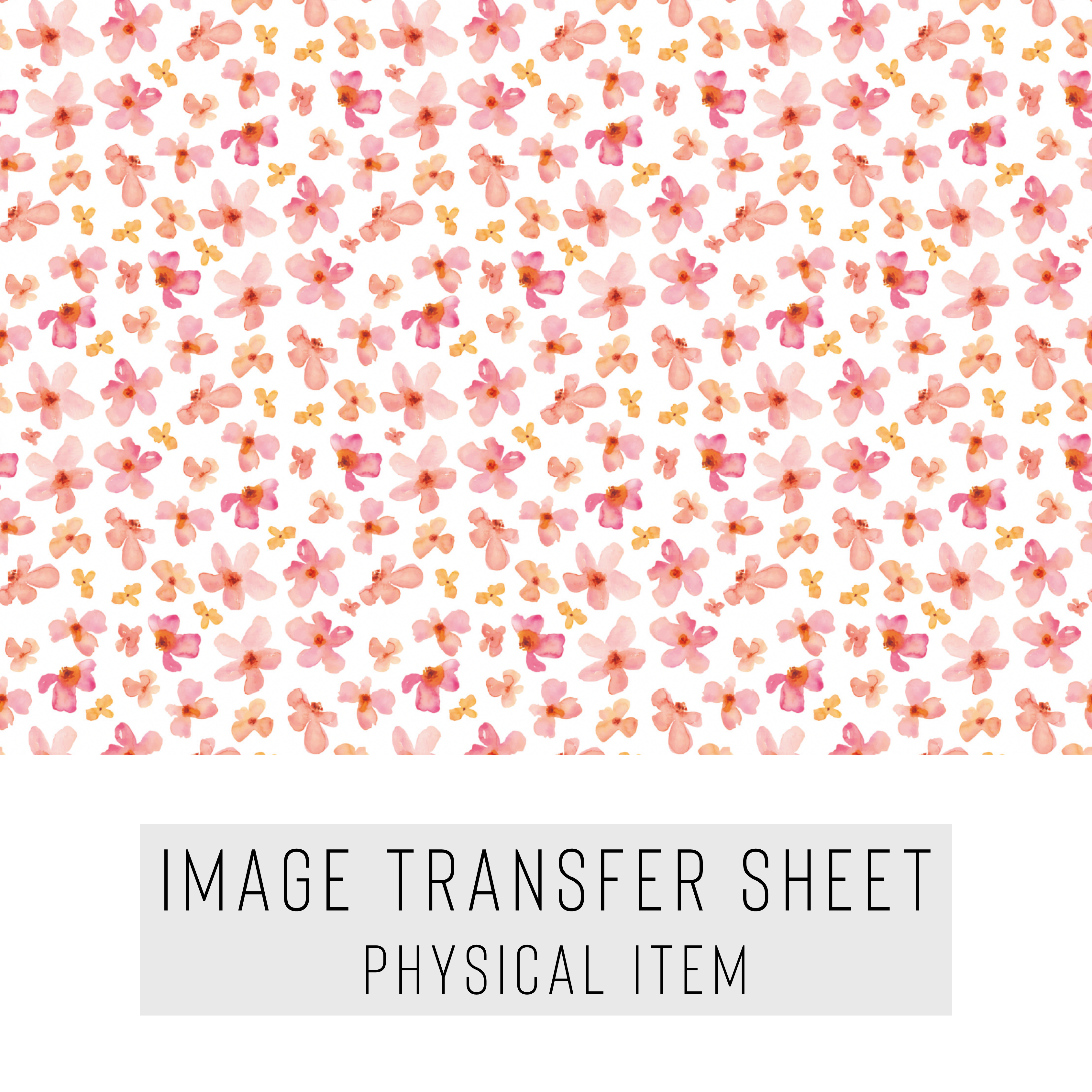 High quality water-soluble transfer paper applied on polymer clay, vibrant detailed pattern