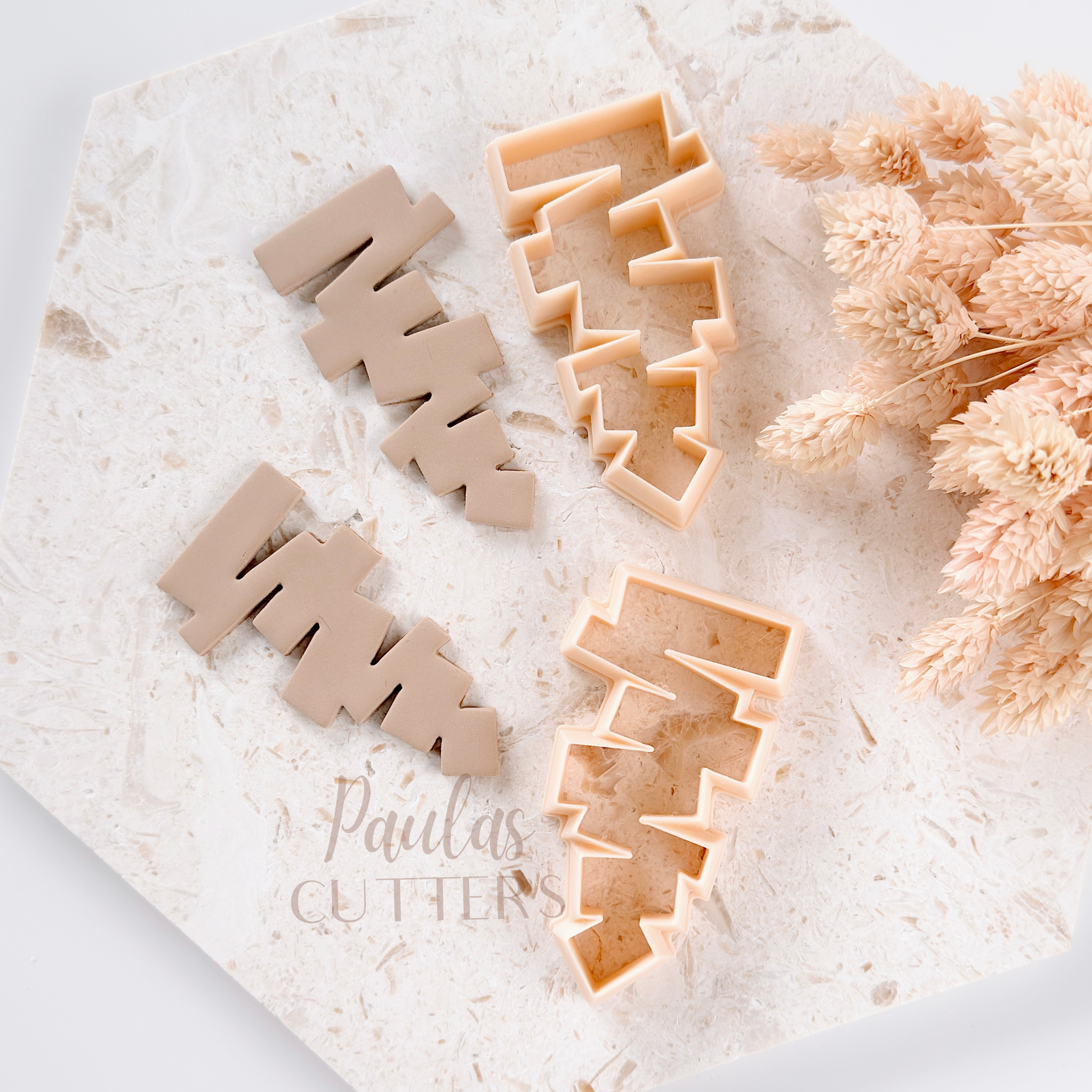 Emporte-pièce en pâte polymère – Forme basique – Outil pour boucles d'oreilles F-19