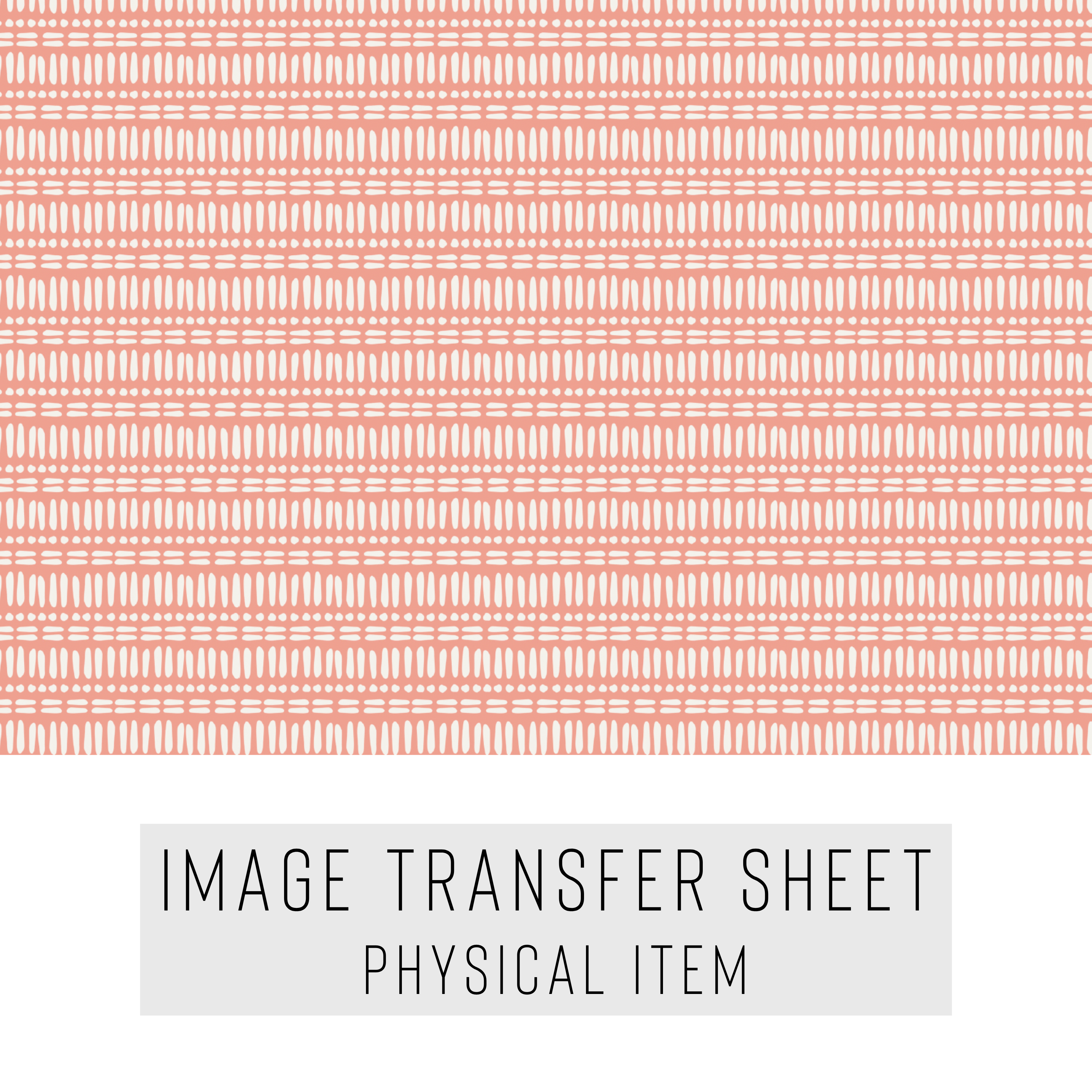 High quality water-soluble transfer paper applied on polymer clay, vibrant detailed pattern