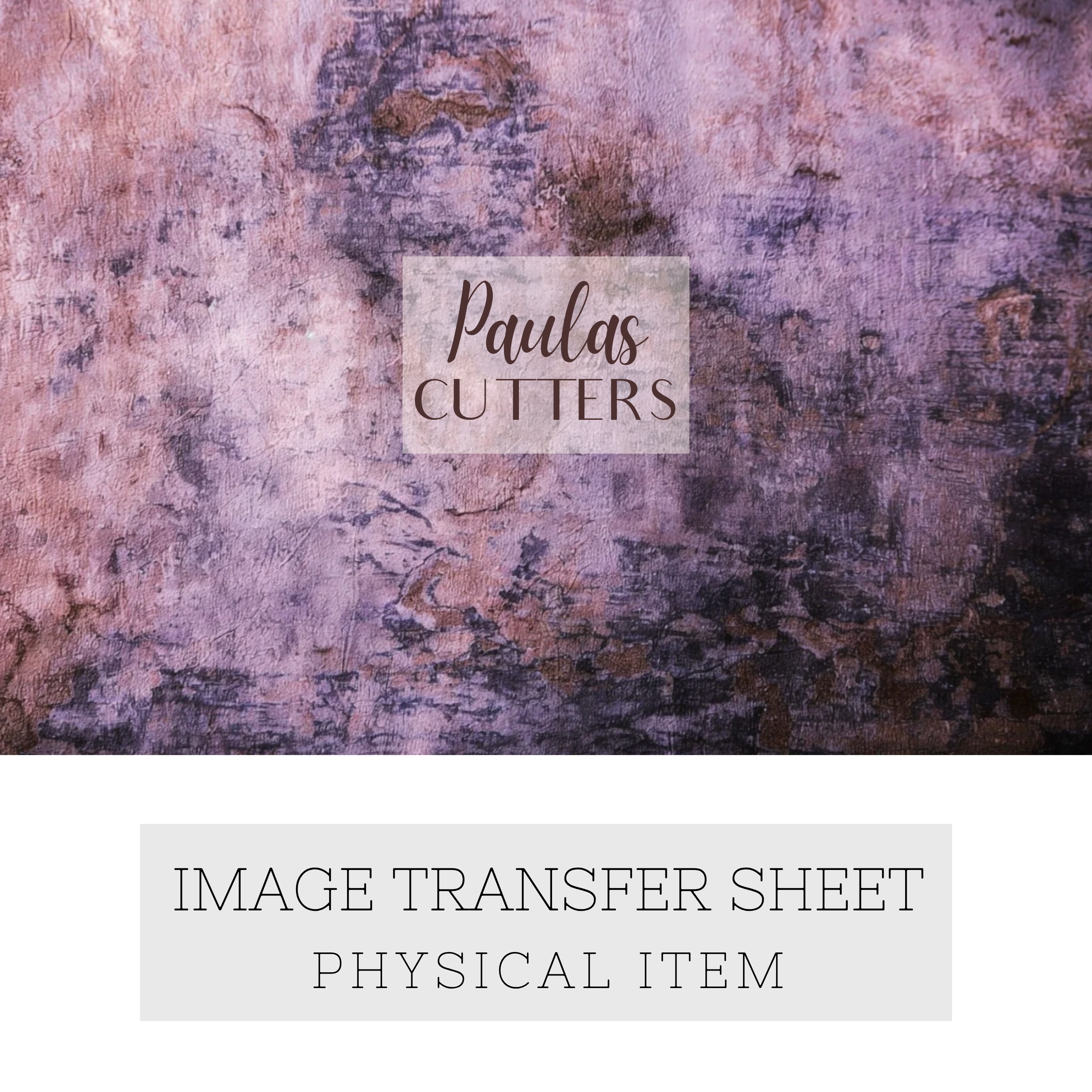 Papier transfert pour pâte polymère – Feuille hydrosoluble TP-455