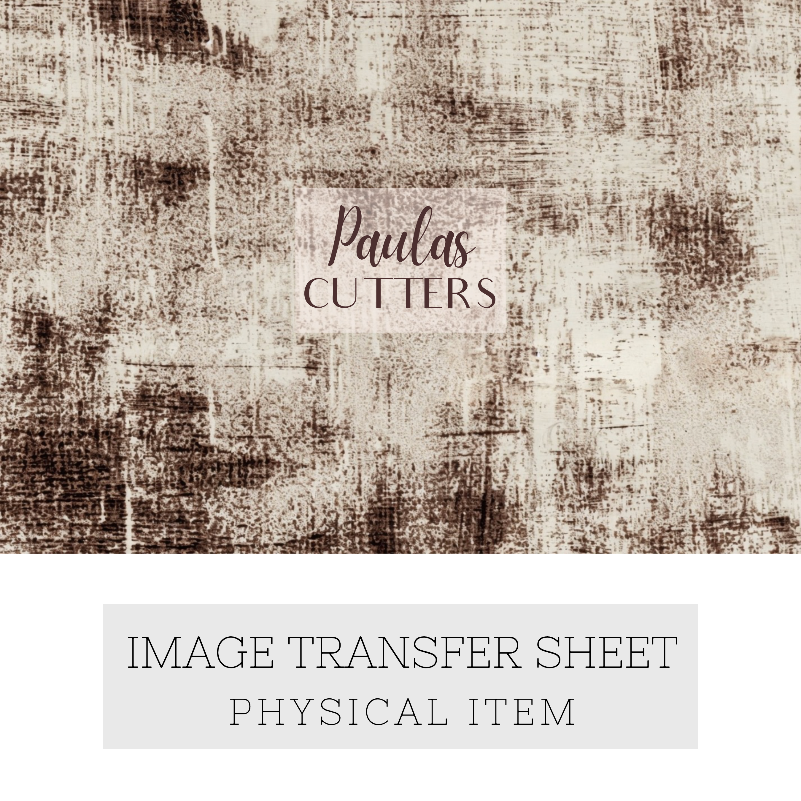 Papier transfert pour pâte polymère – Feuille hydrosoluble TP-455
