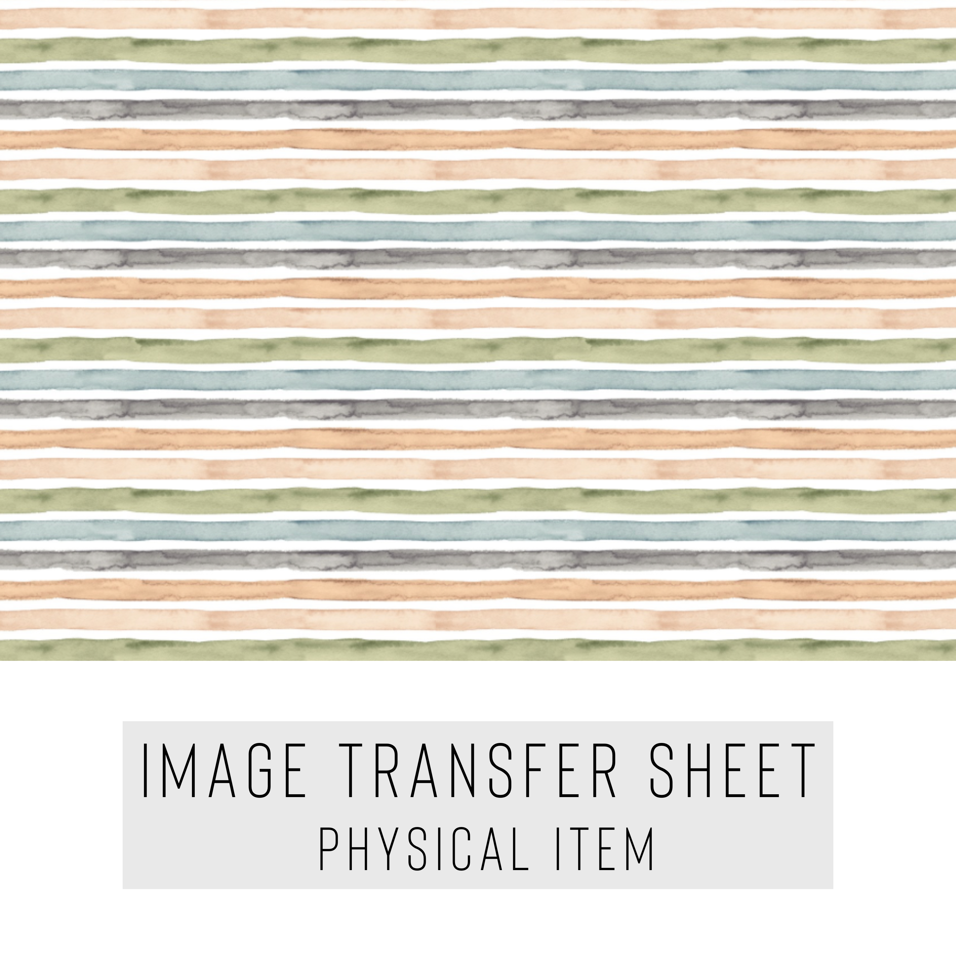 High quality water-soluble transfer paper applied on polymer clay, vibrant detailed pattern