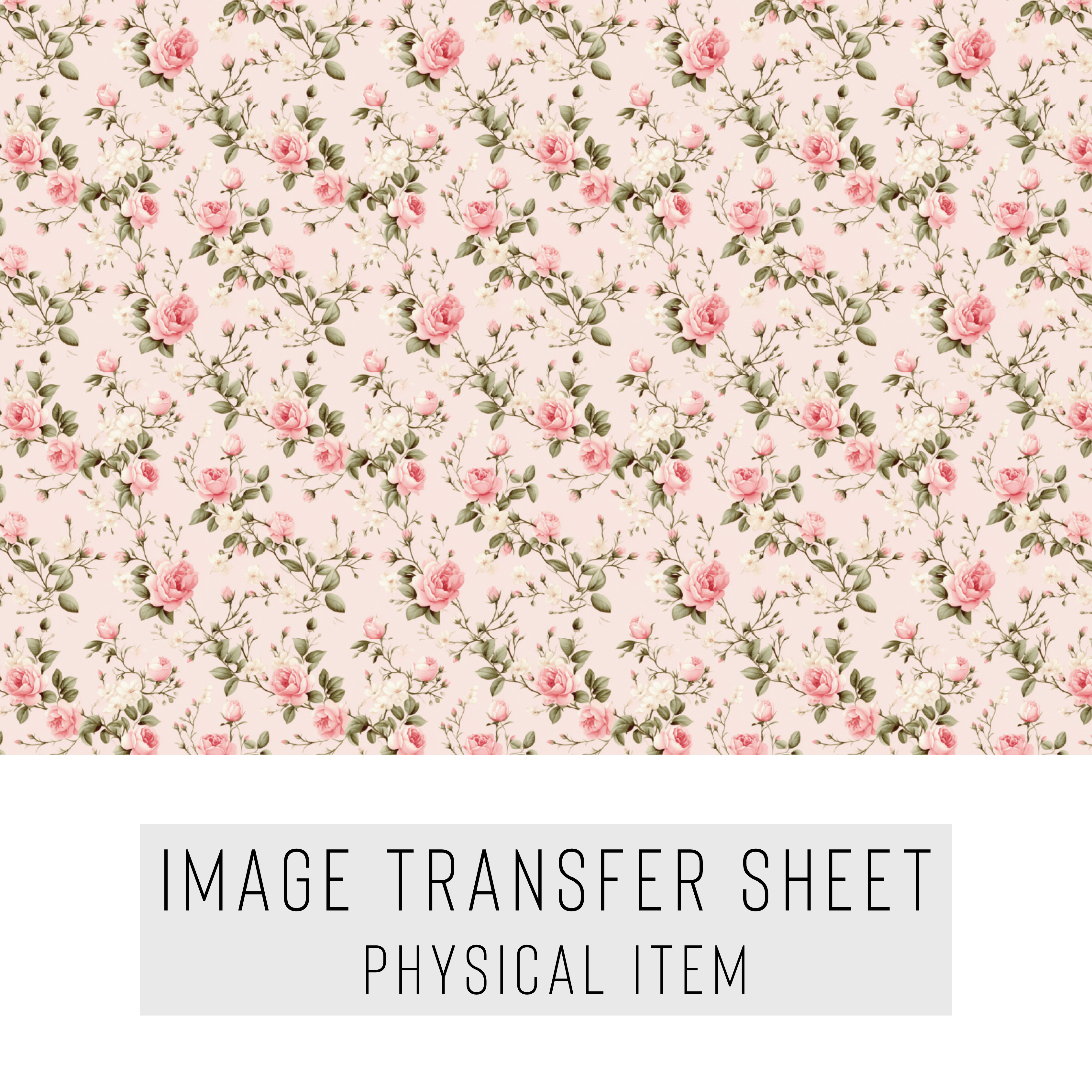 High quality water-soluble transfer paper applied on polymer clay, vibrant detailed pattern