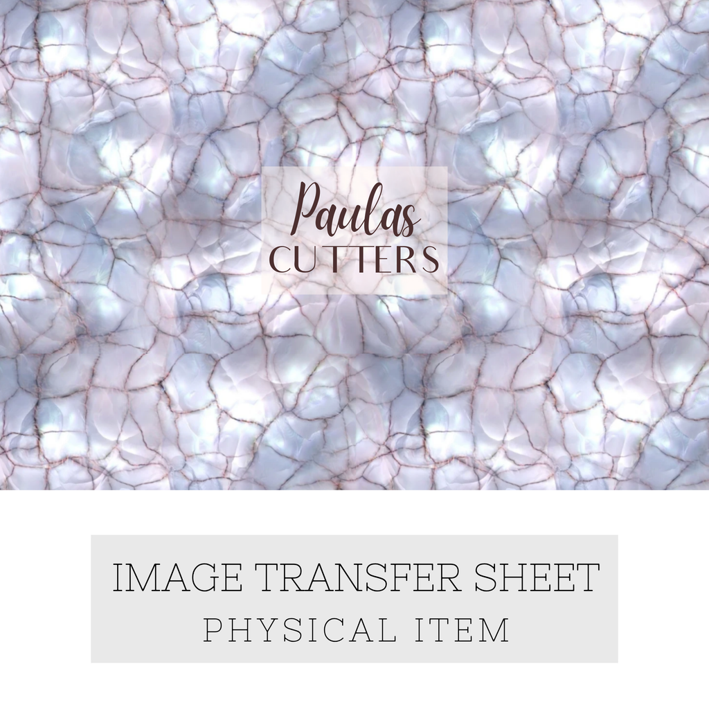 Papier transfert pour pâte polymère – Feuille hydrosoluble TP-455