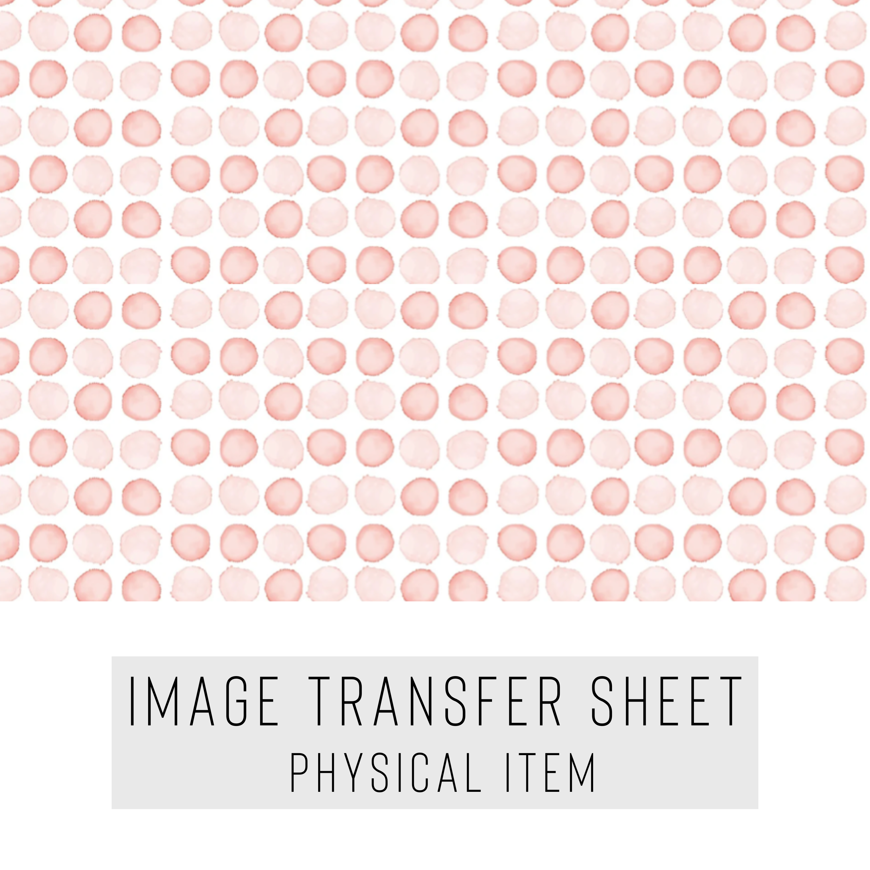 High quality water-soluble transfer paper applied on polymer clay, vibrant detailed pattern