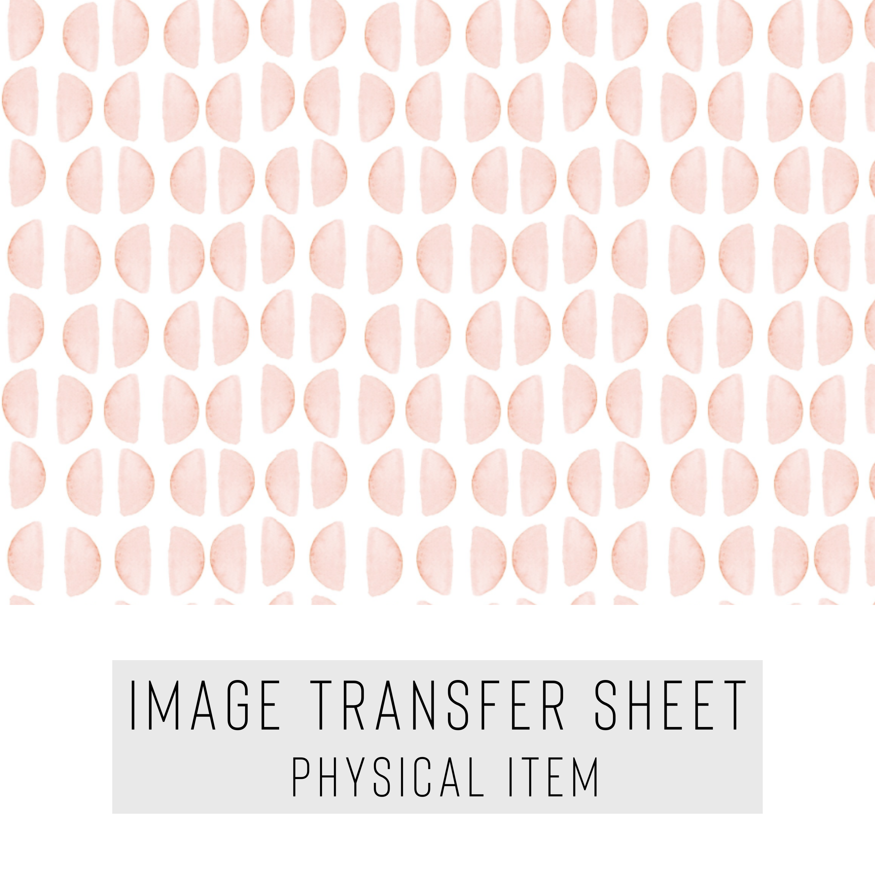 High quality water-soluble transfer paper applied on polymer clay, vibrant detailed pattern