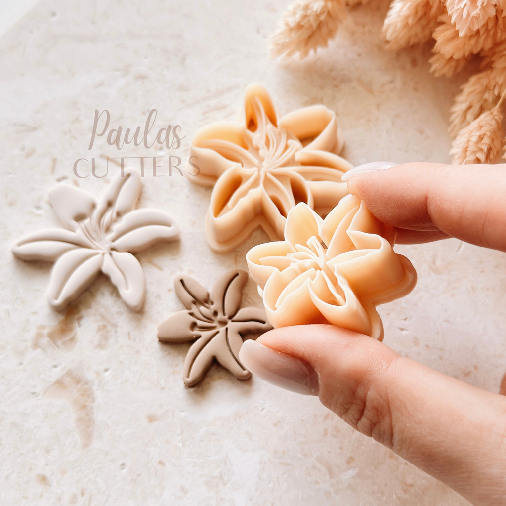 Polymer Clay Cutter, Abstract Shapes, Pattern Earring Cutter Tool, Clay Cutters for Jewelry Making, F-05