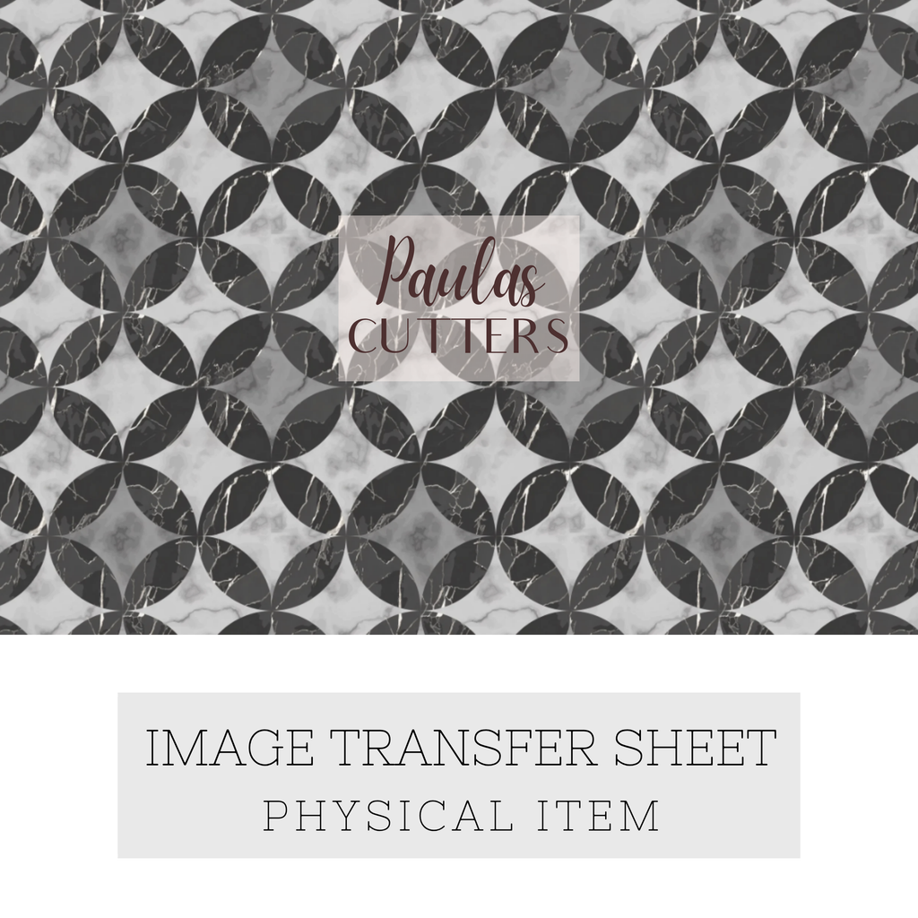 Papier transfert pour pâte polymère – Feuille hydrosoluble TP-455