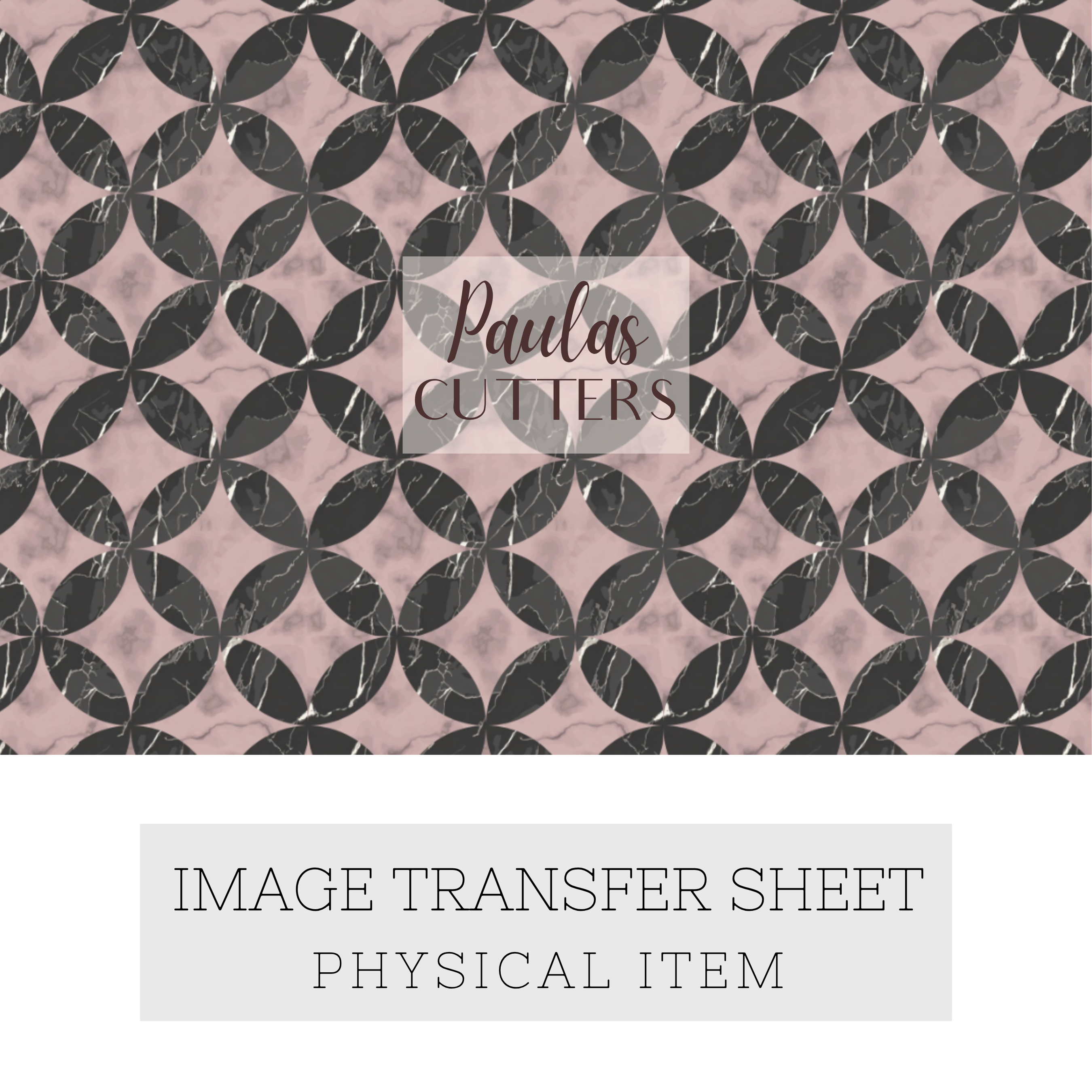 Papier transfert pour pâte polymère – Feuille hydrosoluble TP-455