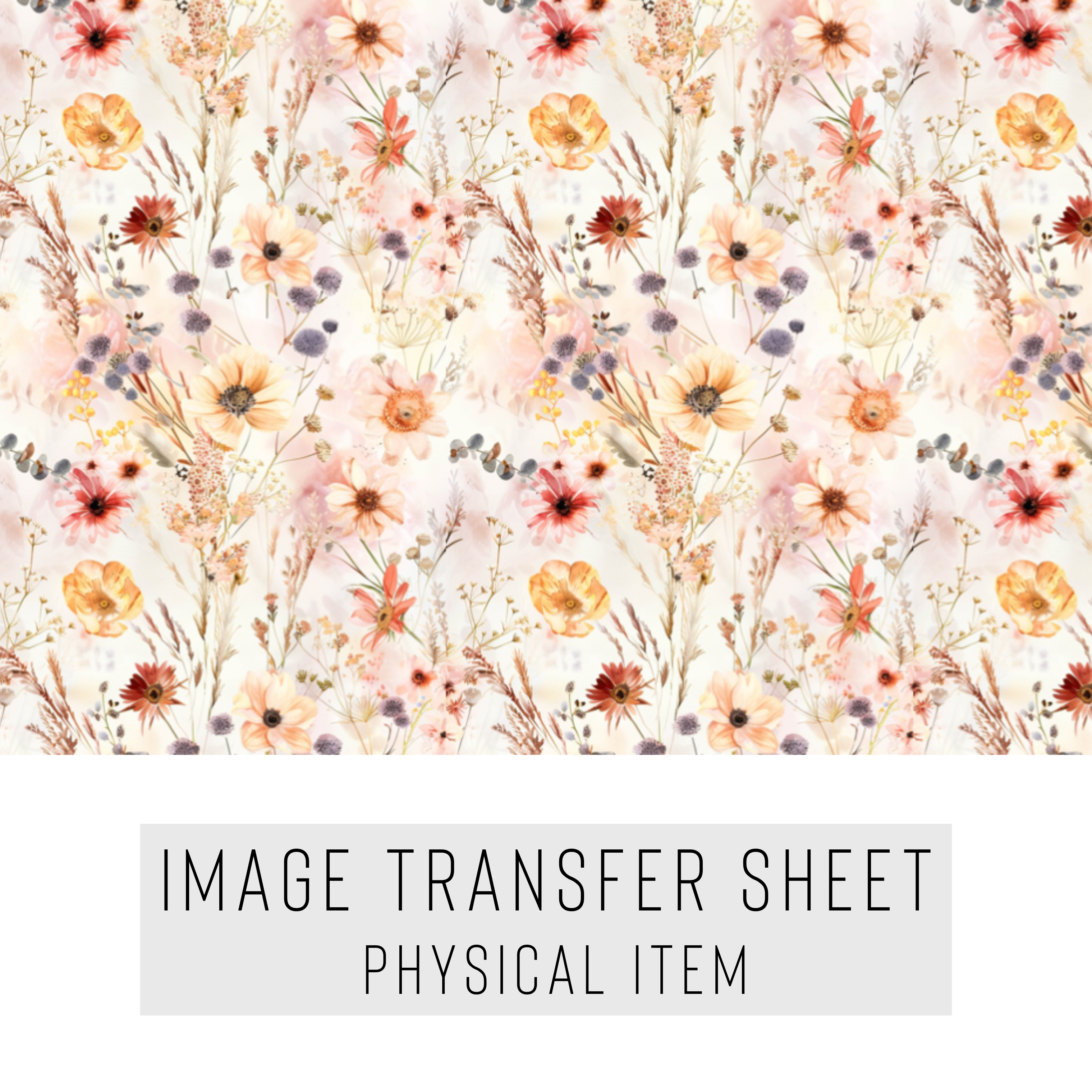 High quality water-soluble transfer paper applied on polymer clay, vibrant detailed pattern