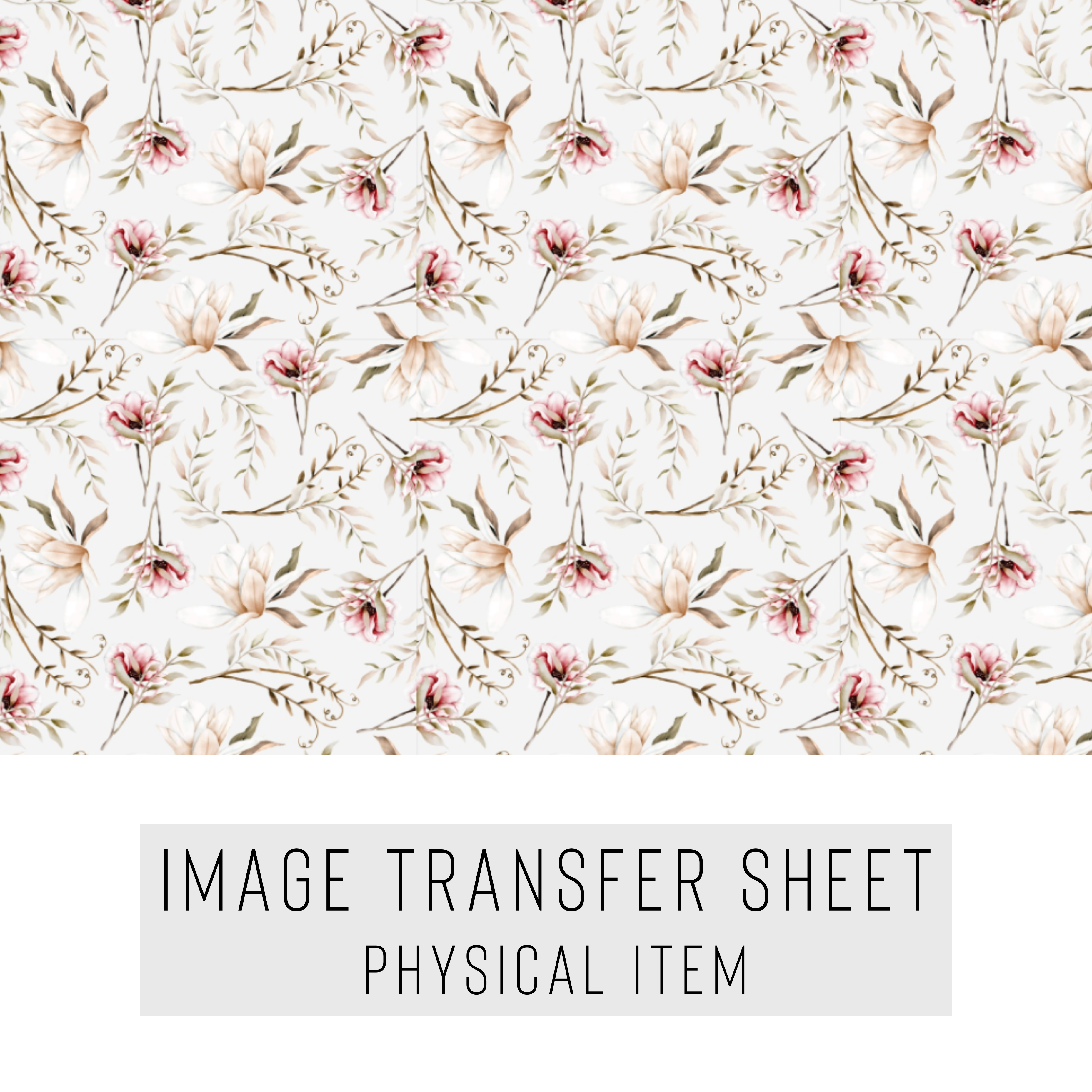 High quality water-soluble transfer paper applied on polymer clay, vibrant detailed pattern