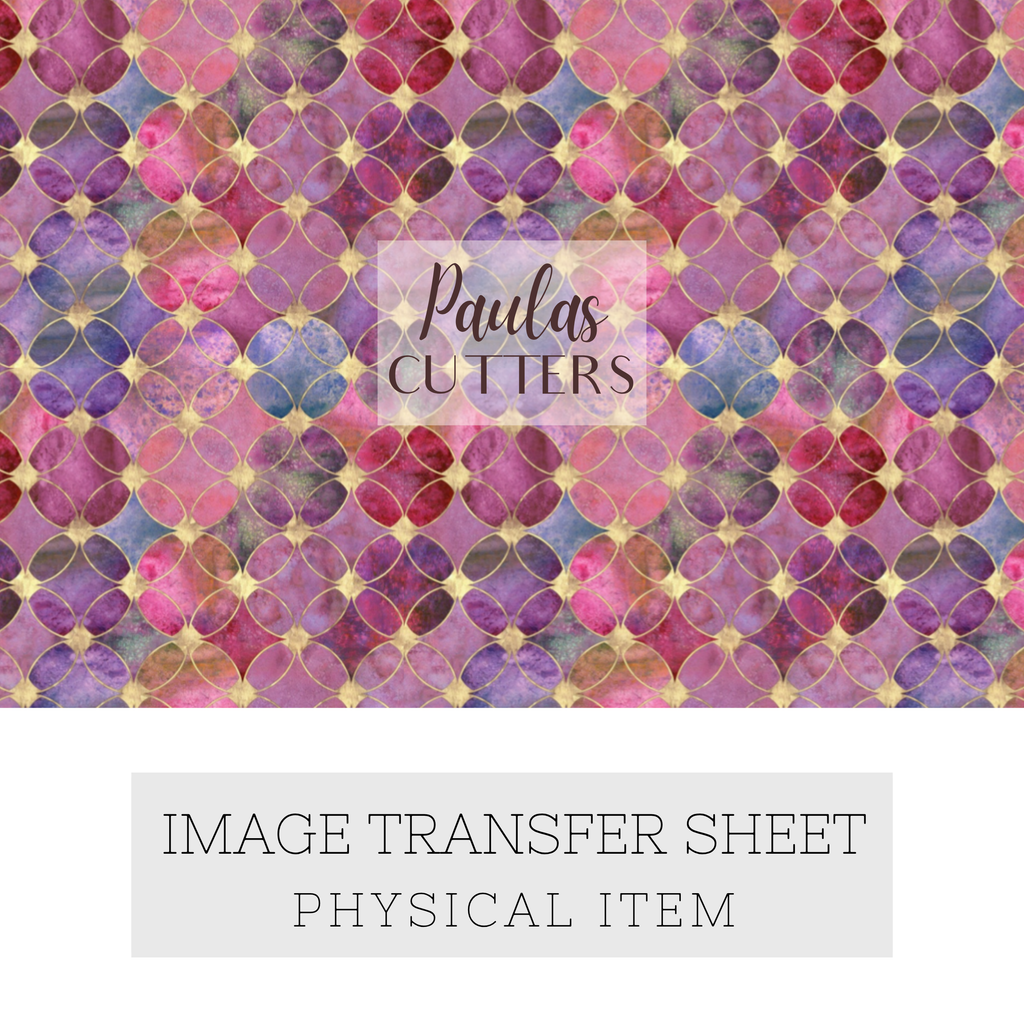 Papier transfert pour pâte polymère – Feuille hydrosoluble TP-455