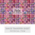 Papier transfert pour pâte polymère – Feuille hydrosoluble TP-455