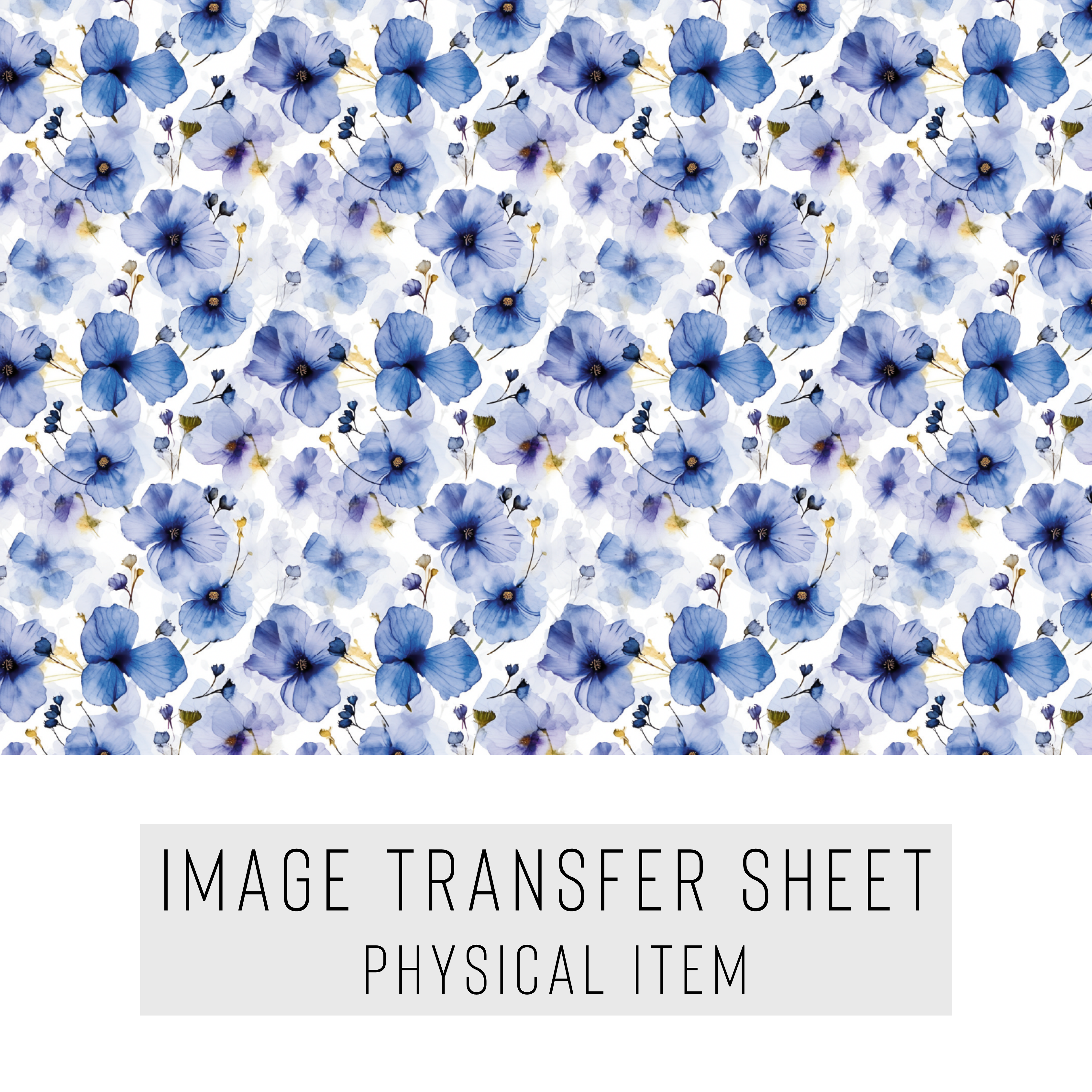 High quality water-soluble transfer paper applied on polymer clay, vibrant detailed pattern