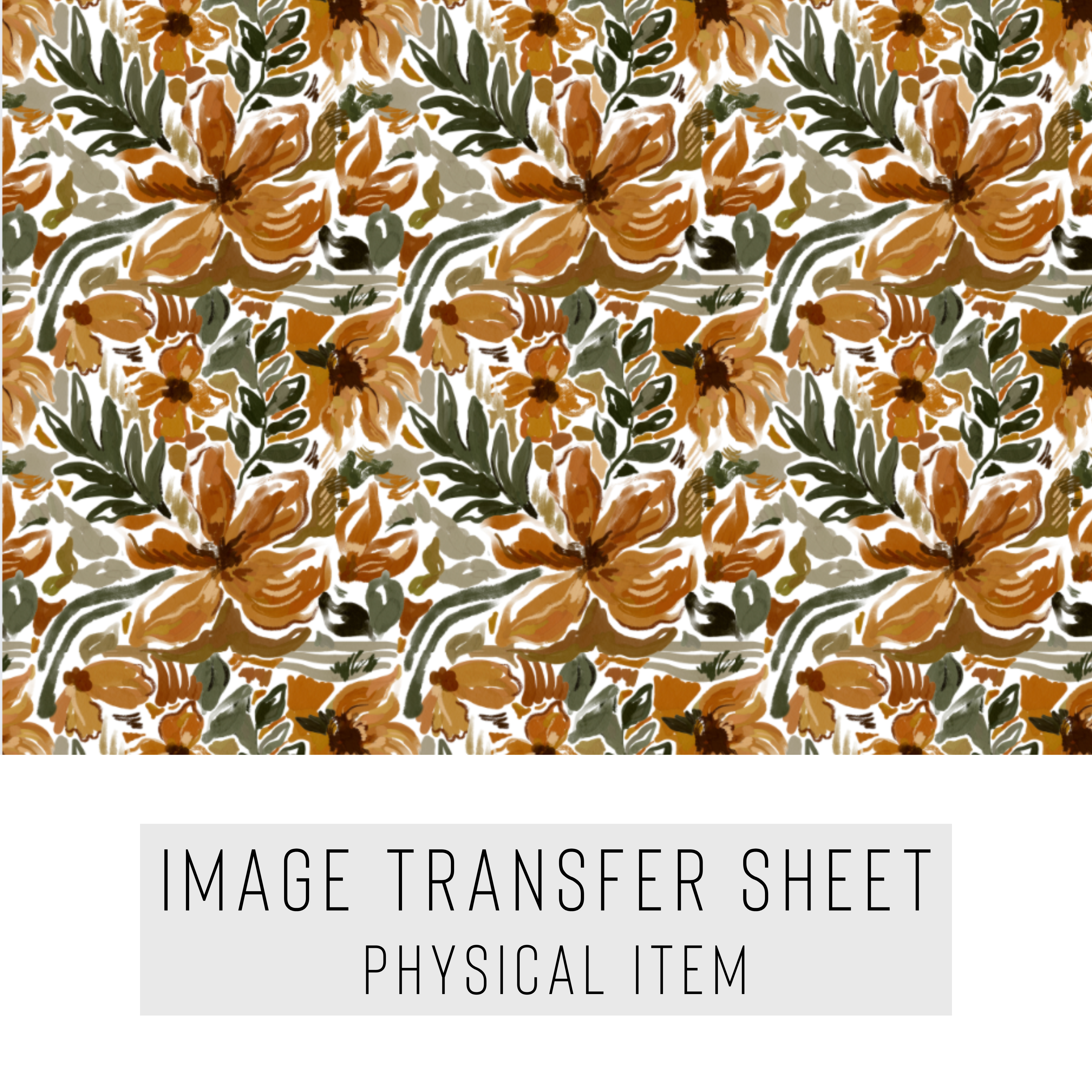 High quality water-soluble transfer paper applied on polymer clay, vibrant detailed pattern