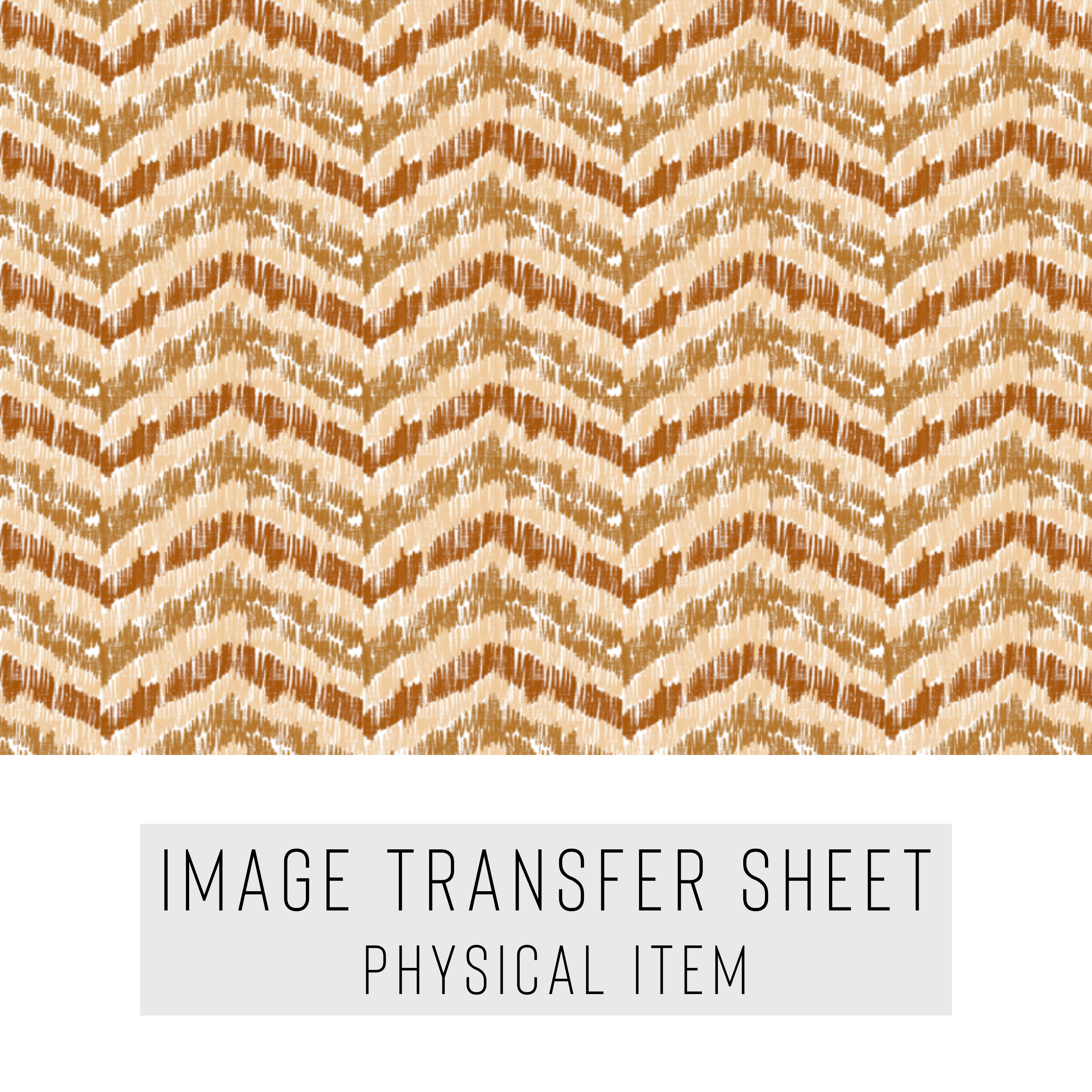 High quality water-soluble transfer paper applied on polymer clay, vibrant detailed pattern