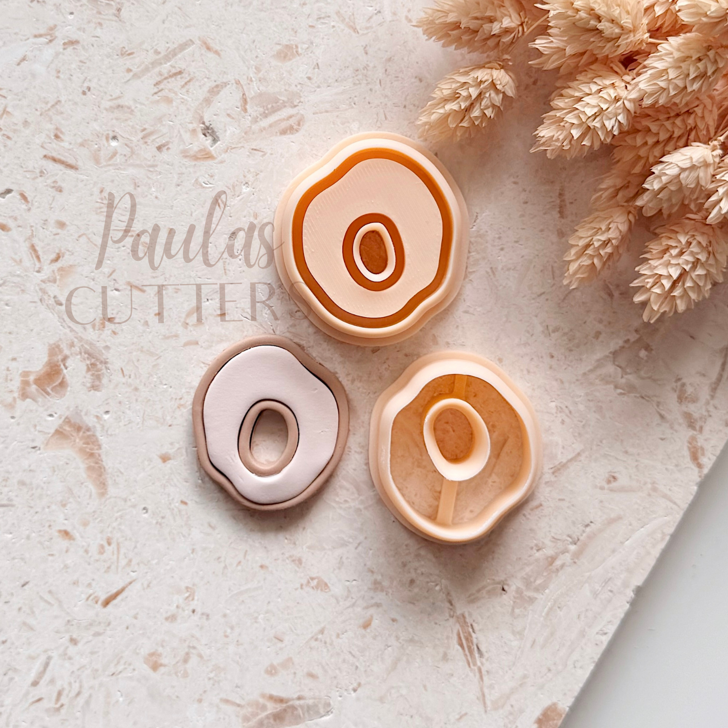 Emporte-pièce pour argile polymère – Forme de base – Outil pour boucles d'oreilles V-29