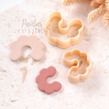 Polymer Clay Cutter, Flower Shapes, Bold Earring Cutter Tool, Clay Cutters for Jewelry Making, H-24