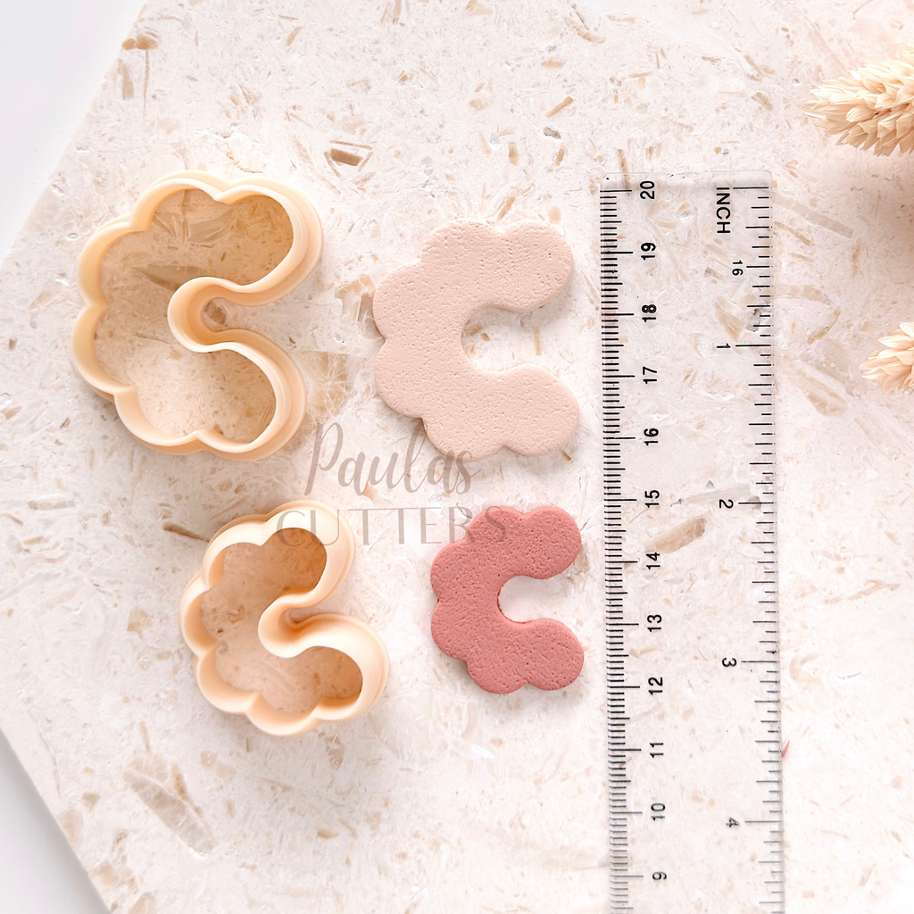 Polymer Clay Cutter, Flower Shapes, Bold Earring Cutter Tool, Clay Cutters for Jewelry Making, H-24