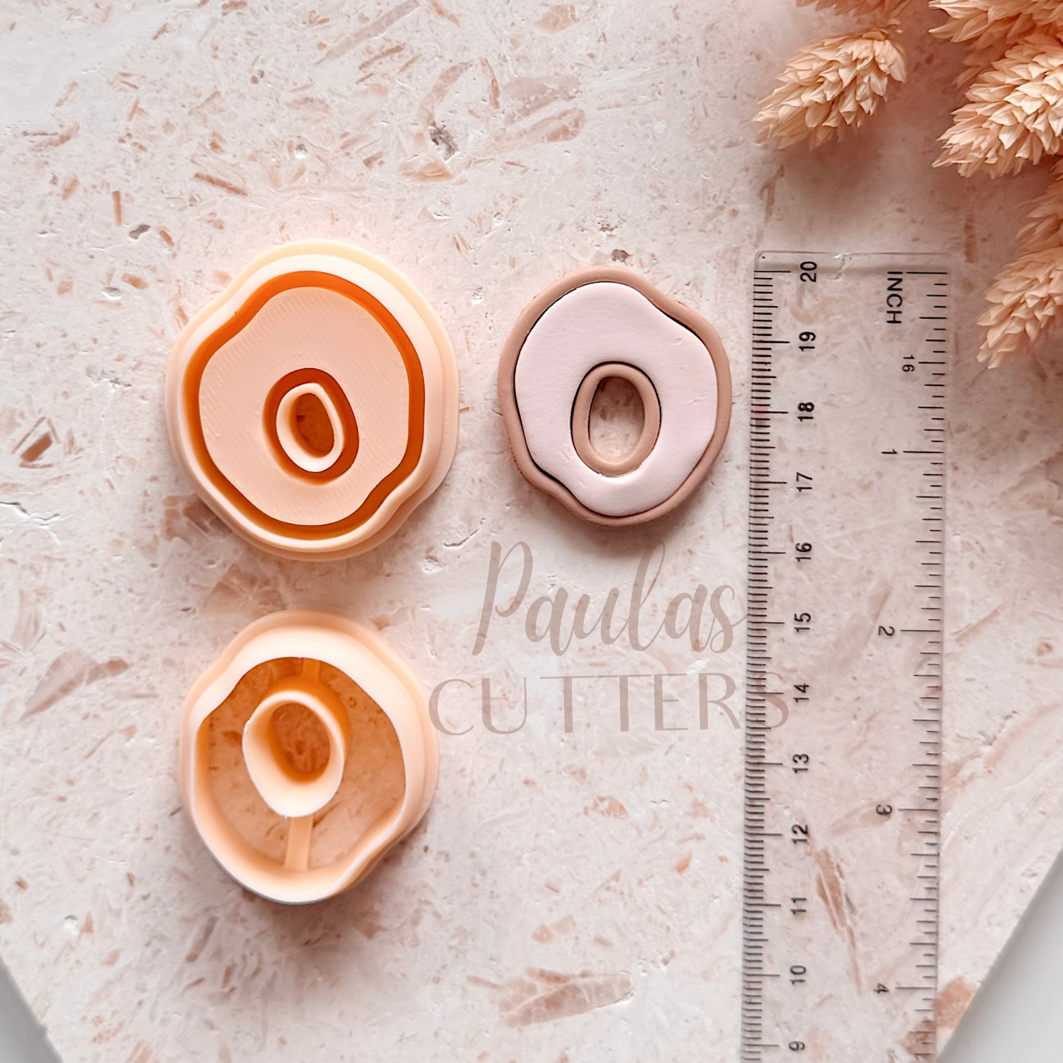 Emporte-pièce pour argile polymère – Forme de base – Outil pour boucles d'oreilles V-29